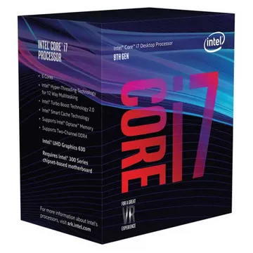 پردازنده CPU Intel Core i7-8700K 3.7GHz