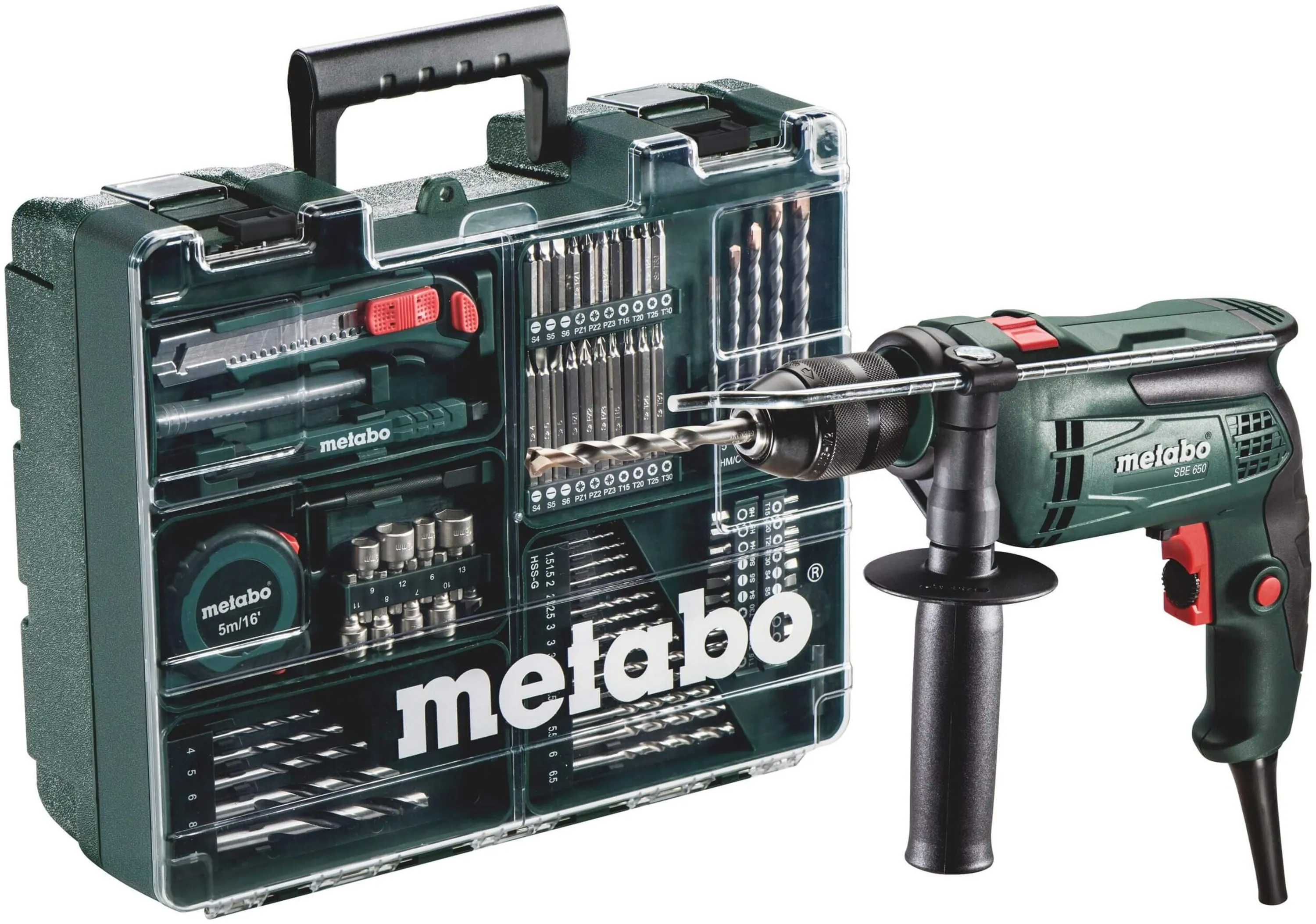 دریل چکشی آچاری متابو مدل SBE650  دریل چکشی آچاری متابو مدل SBE650