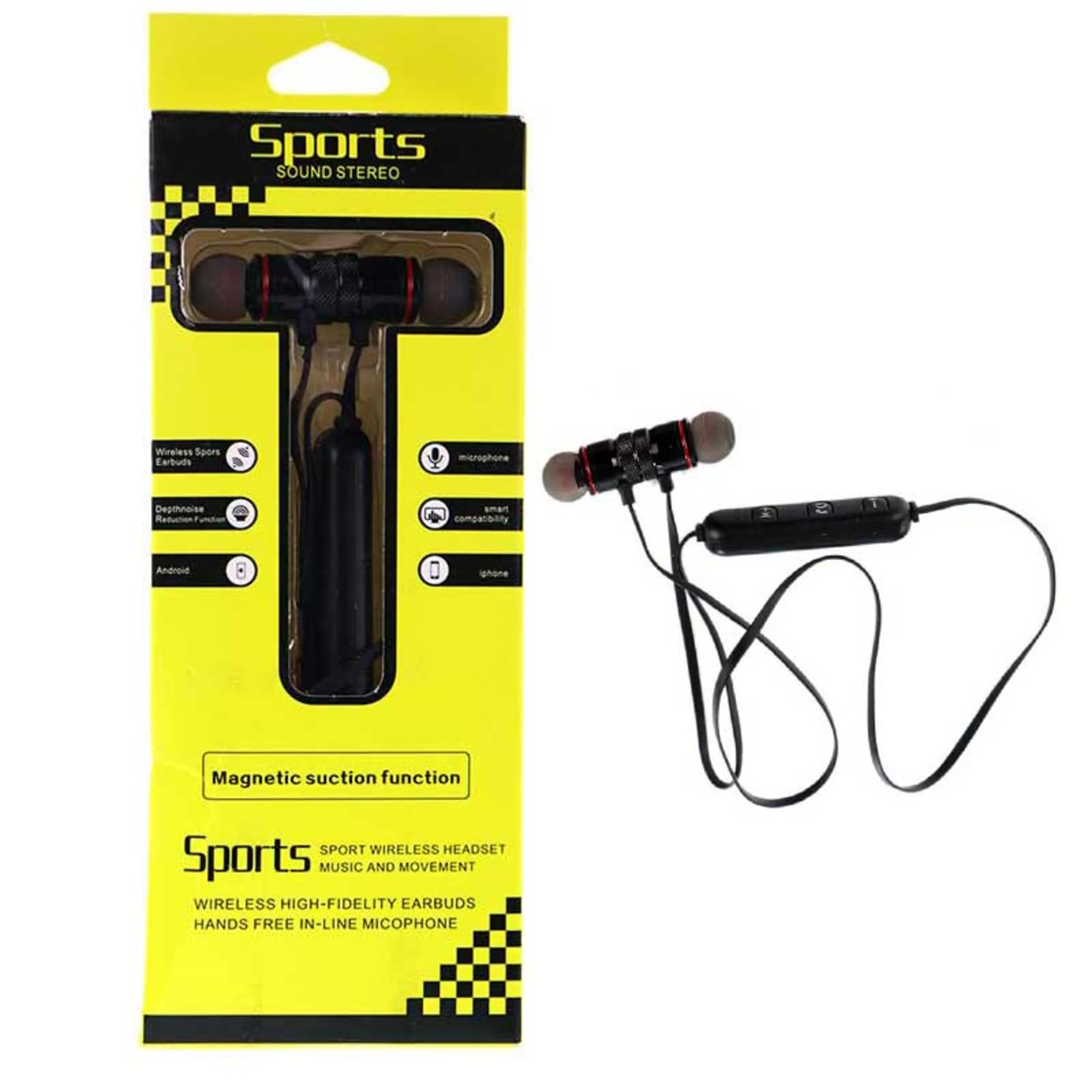 هندزفری بلوتوث مگنتی Sports هندزفری بلوتوث مگنتی Sports