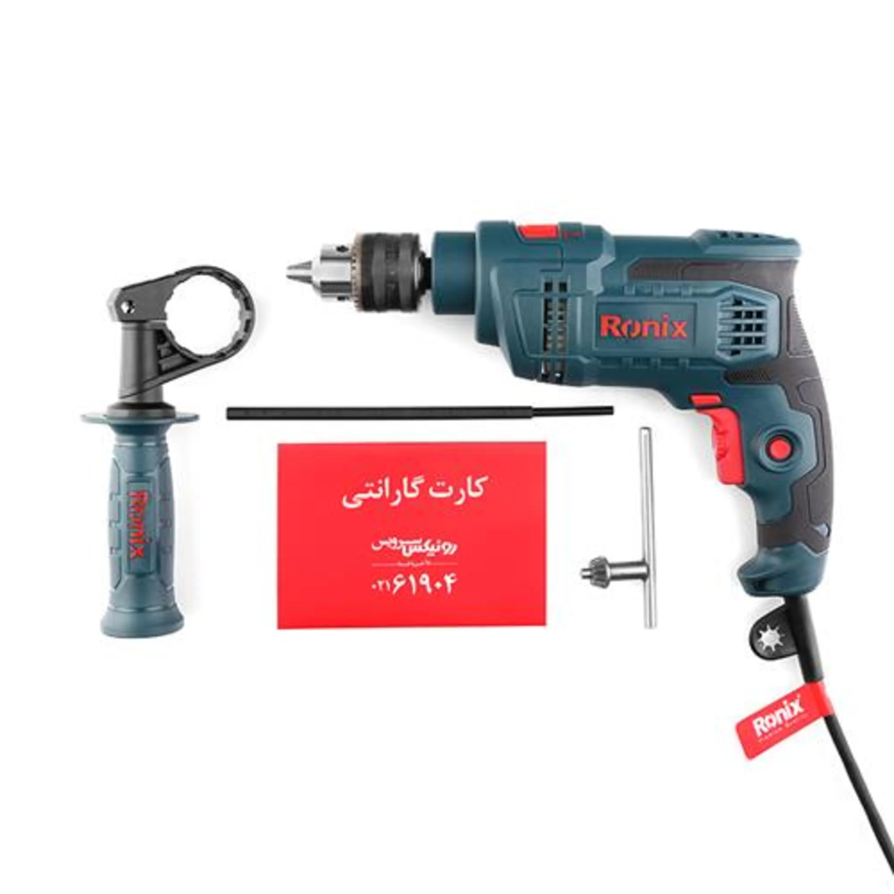 دریل 13 میلی متر چکشی 750 وات رونیکس مدل 2214  دریل 13 میلی متر چکشی 750 وات رونیکس مدل 2214