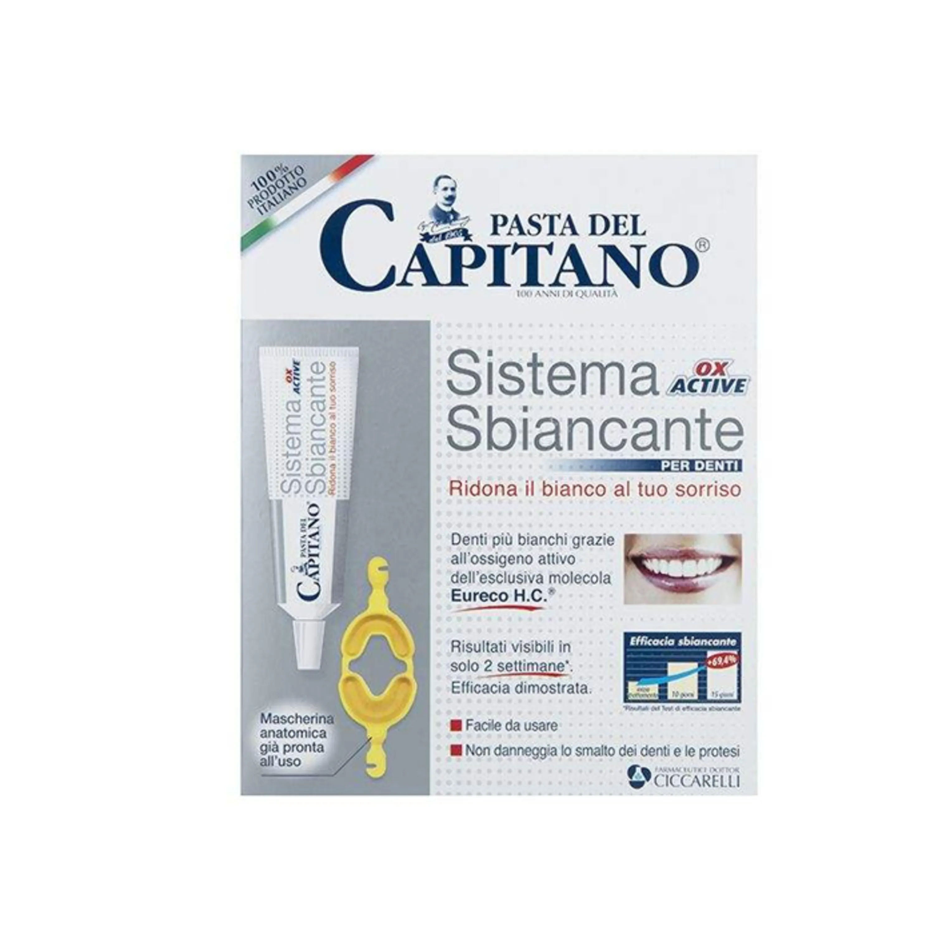 خمیردندان سفید کننده فعال دندان Pasta Del Capitano خمیردندان سفید کننده فعال دندان Pasta Del Capitano