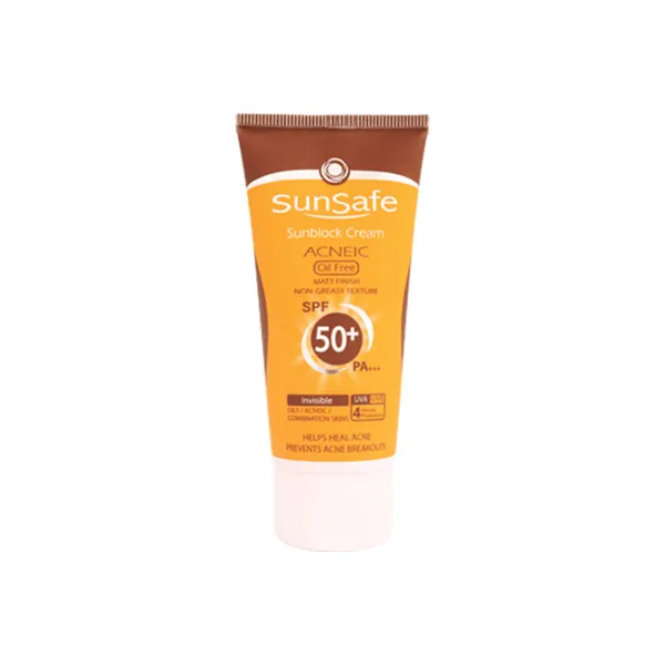 کرم ضد آفتاب آنتی آکنه + SunSafe SPF 50