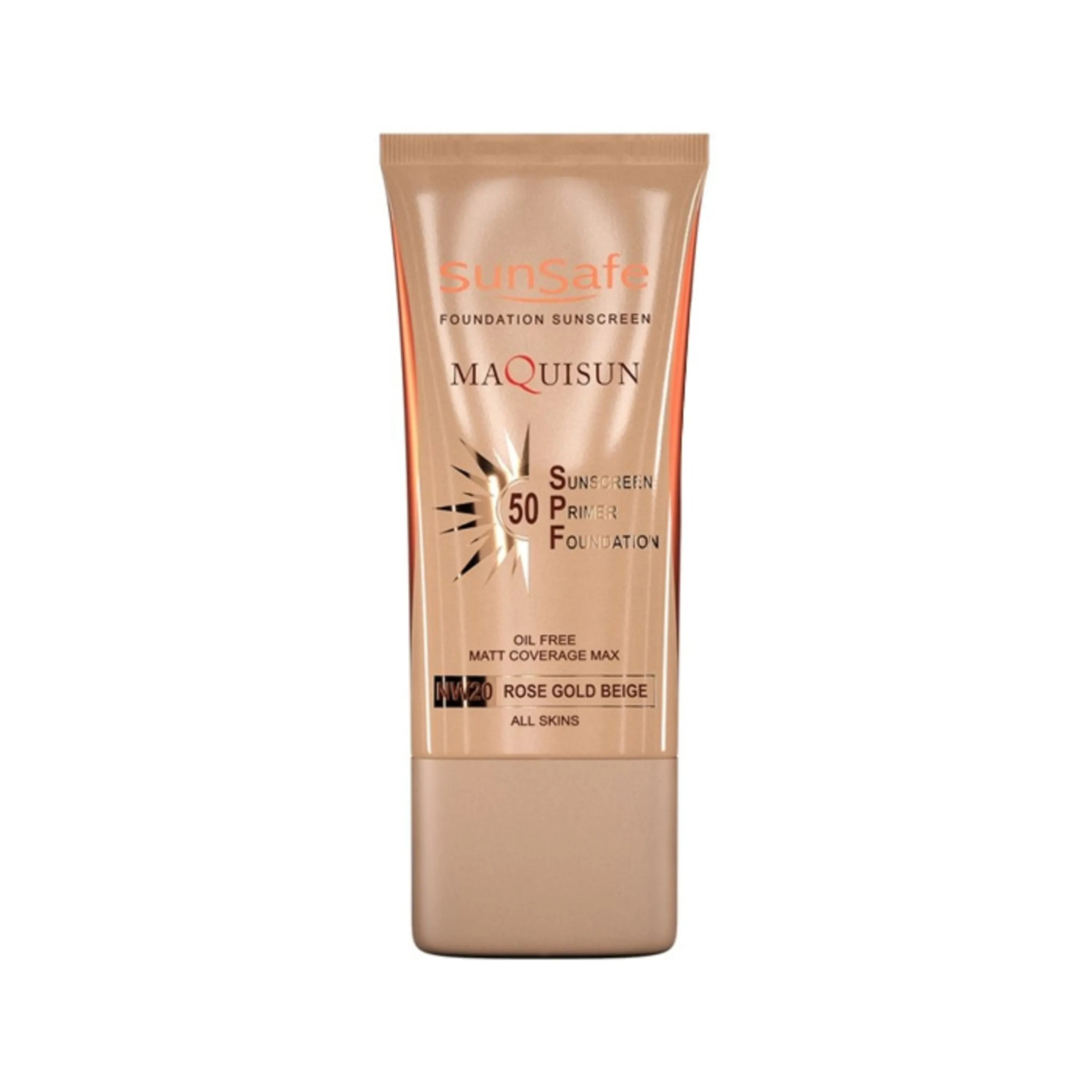 ضد آفتاب کرم پودری و پرایمری با SPF50 مکی سان SunSafe