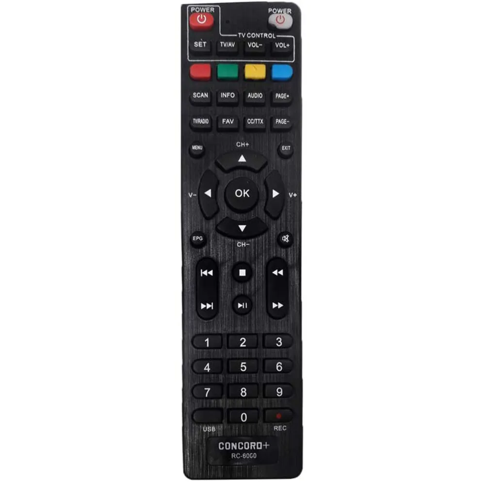 کنترل گیرنده دیجیتال کنکورد Concord RC-6000
