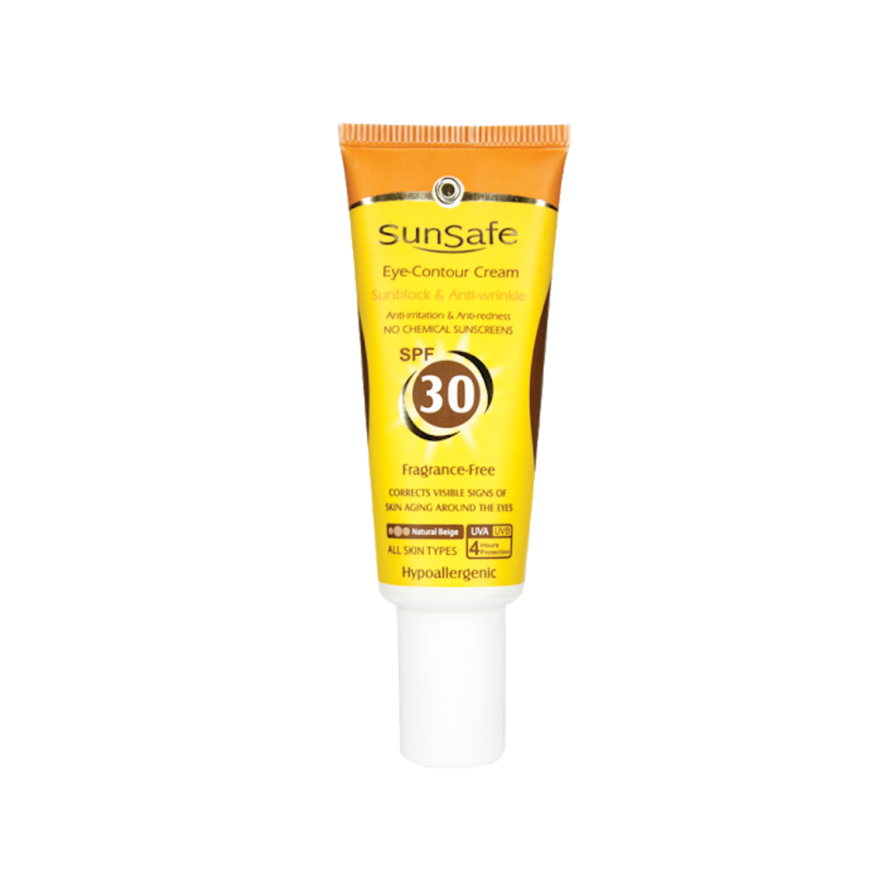 کرم دور چشم حاوی ضد آفتاب با SunSafe SPF30 کرم دور چشم حاوی ضد آفتاب با SunSafe SPF30