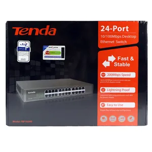 سوییچ 24 پورت Tenda TEF1024D Ethernet Desktop
