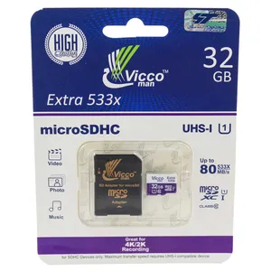 رم میکرو 32 گیگ ویکومن Vicco Extra 80MB/s