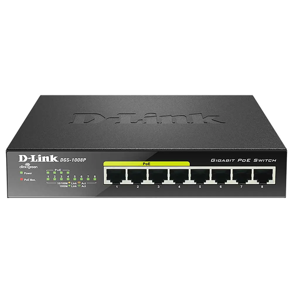 سوئیچ D-Link DGS-1008P 8Port