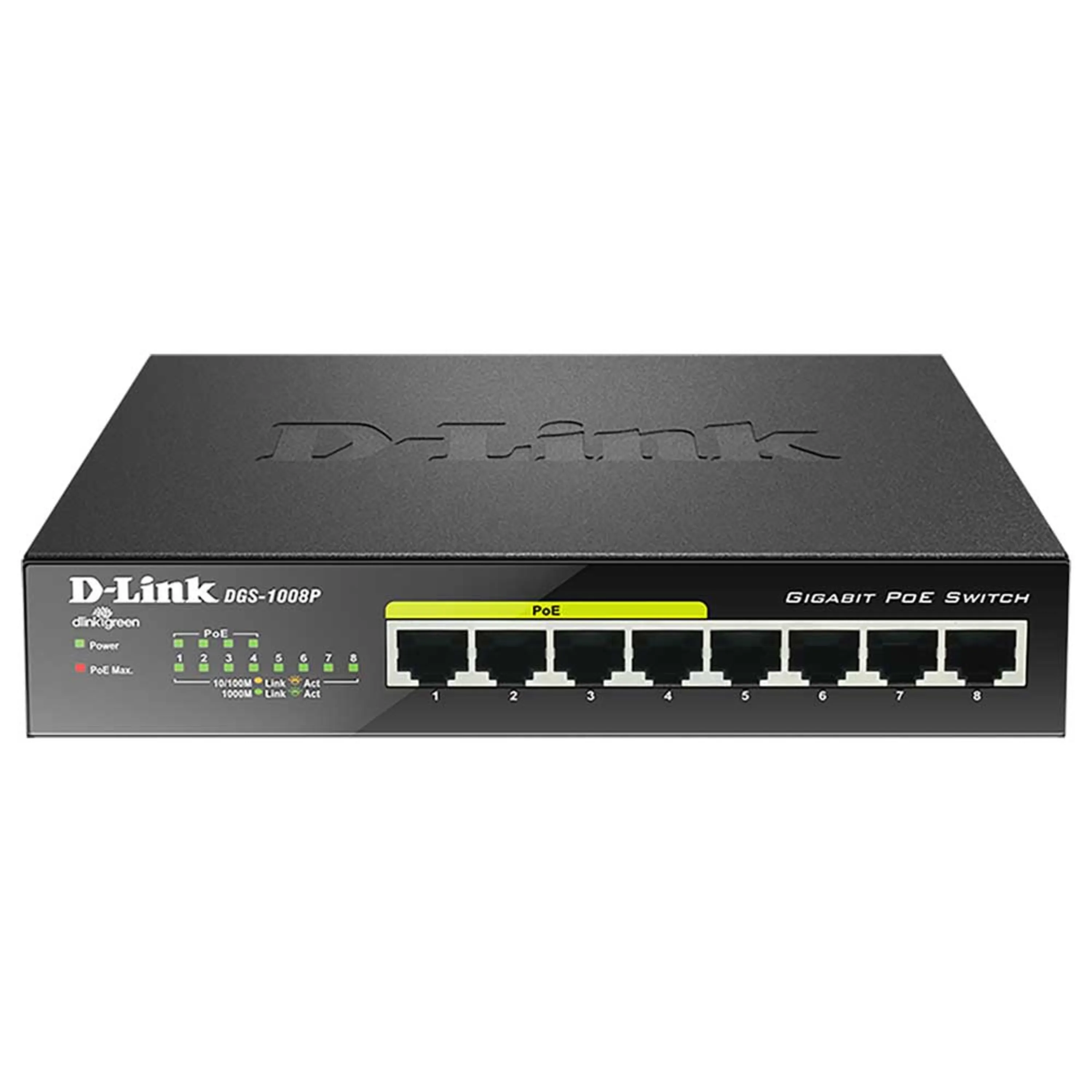 سوئیچ D-Link DGS-1008P 8Port سوئیچ D-Link DGS-1008P 8Port