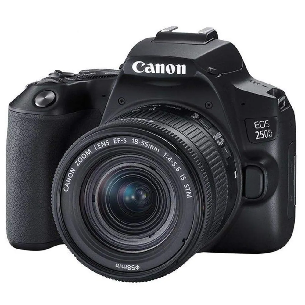 دوربین دیجیتال Canon DSLR EOS 250D + لنز 18-55 میلی متر F/4.5 EF-S IS STM