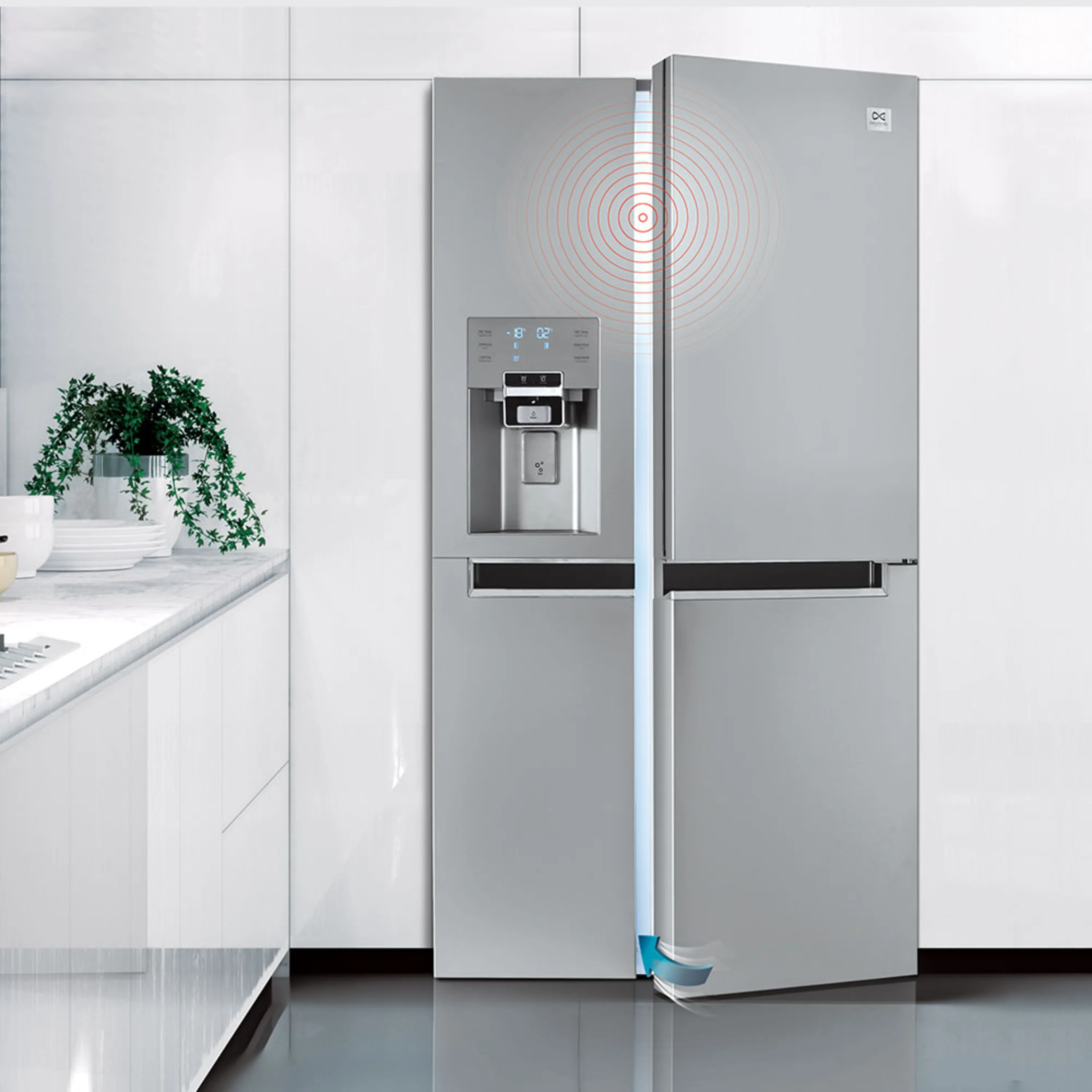 یخچال ساید بای ساید دوو مدل D2S-3033SS