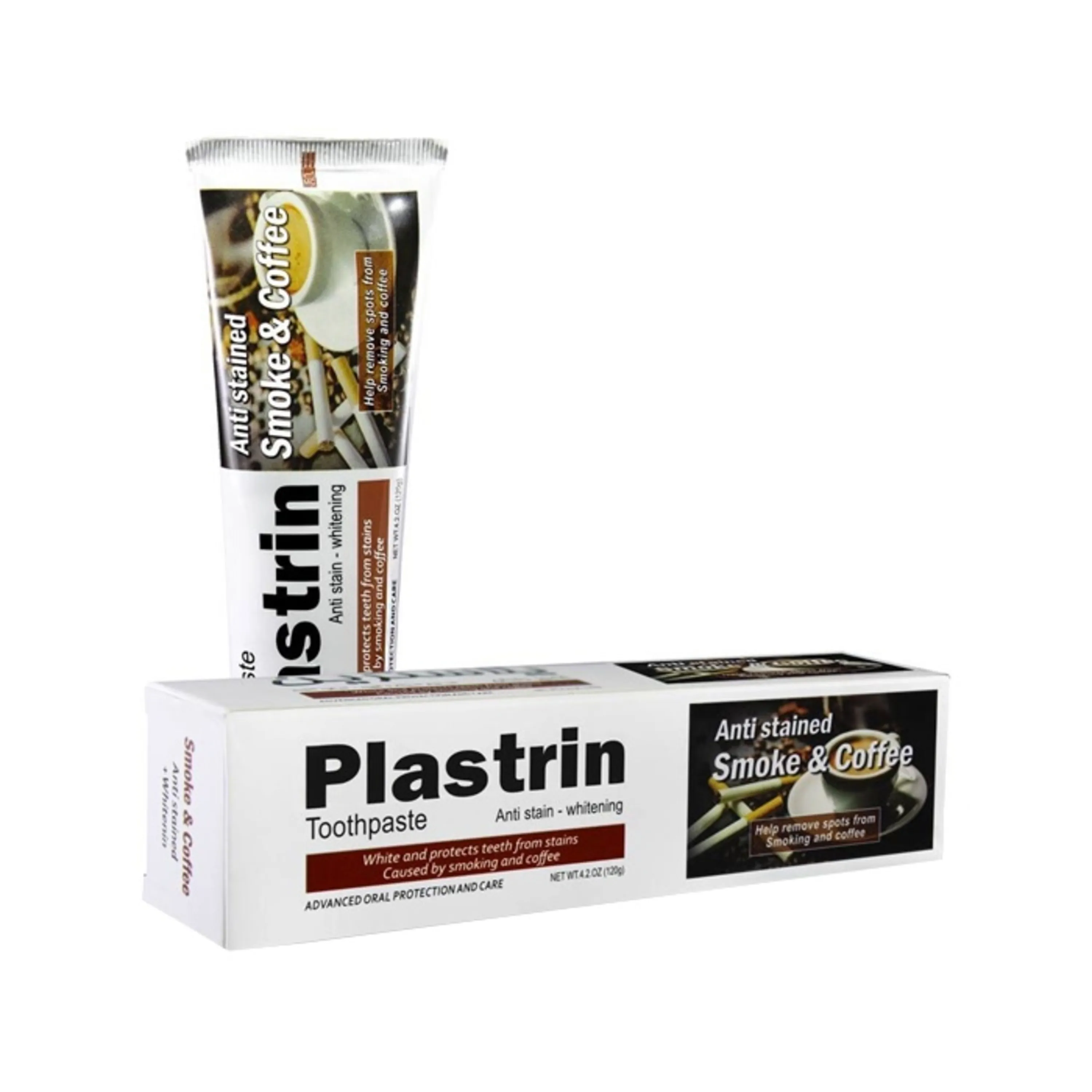 خمیر دندان ضد جرم سیگار و قهوه Plastrin خمیر دندان ضد جرم سیگار و قهوه Plastrin