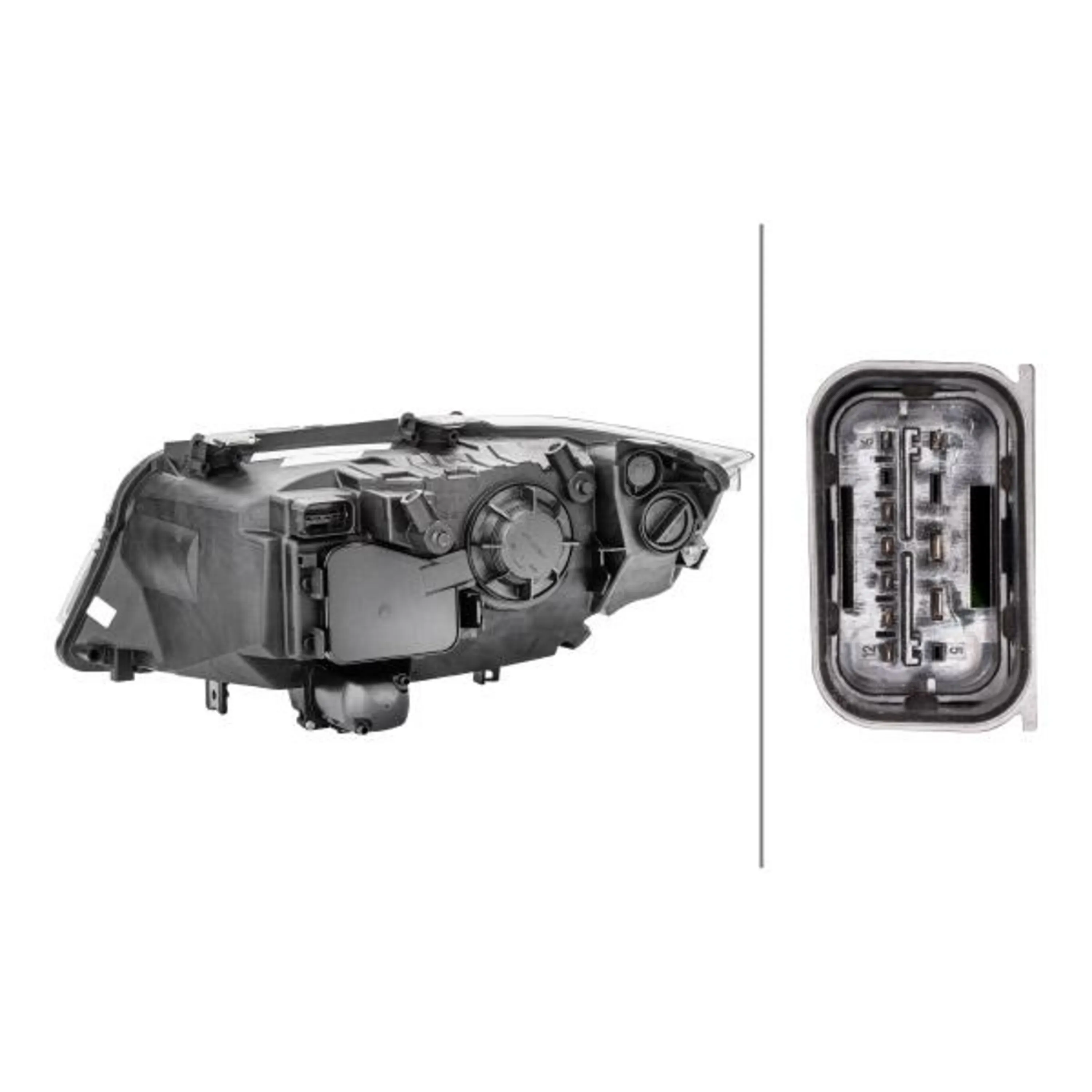چراغ جلو HELLA راستBMW چراغ جلو HELLA راستBMW