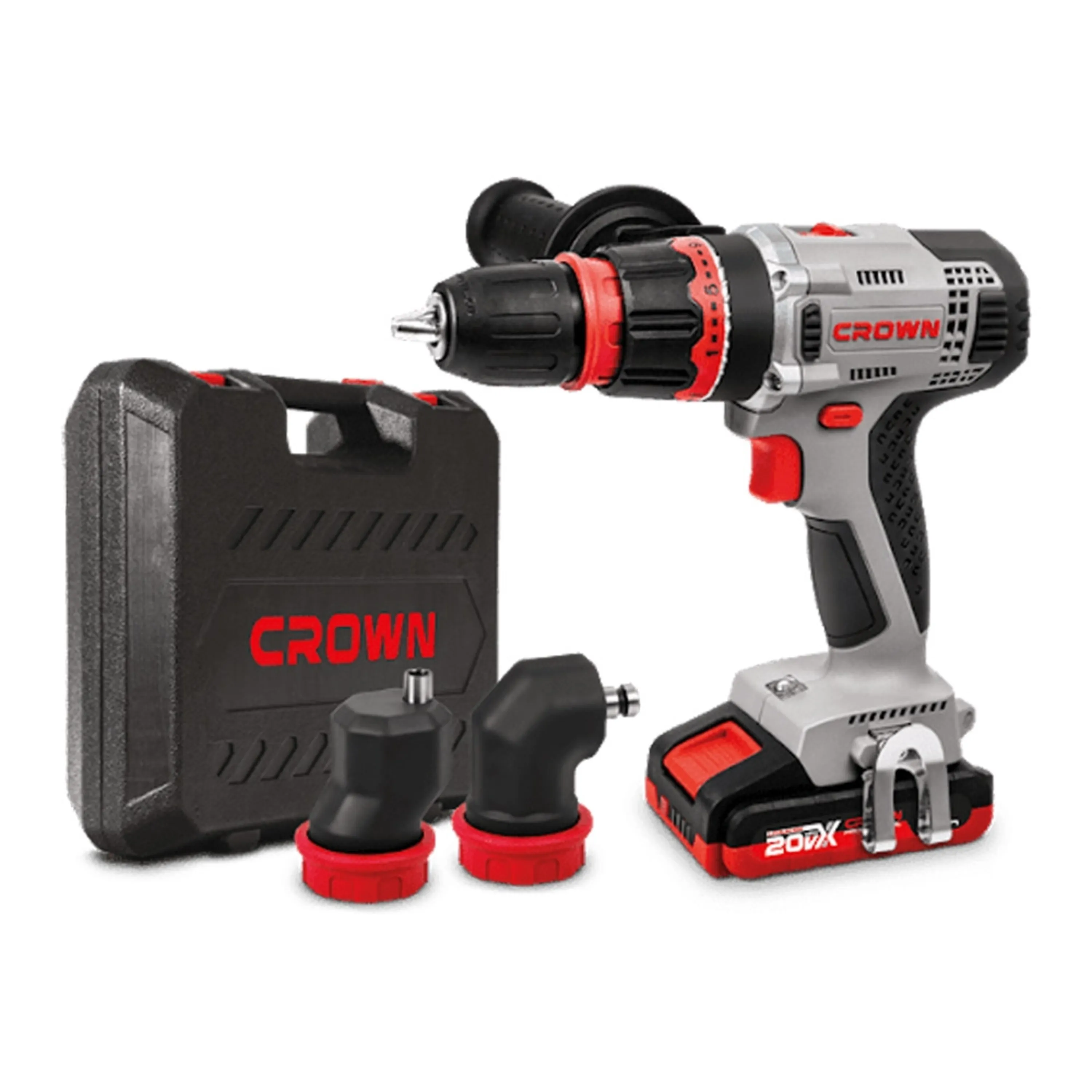 دریل شارژی کرون Crown مدل CT-21076HQX دریل شارژی کرون Crown مدل CT-21076HQX