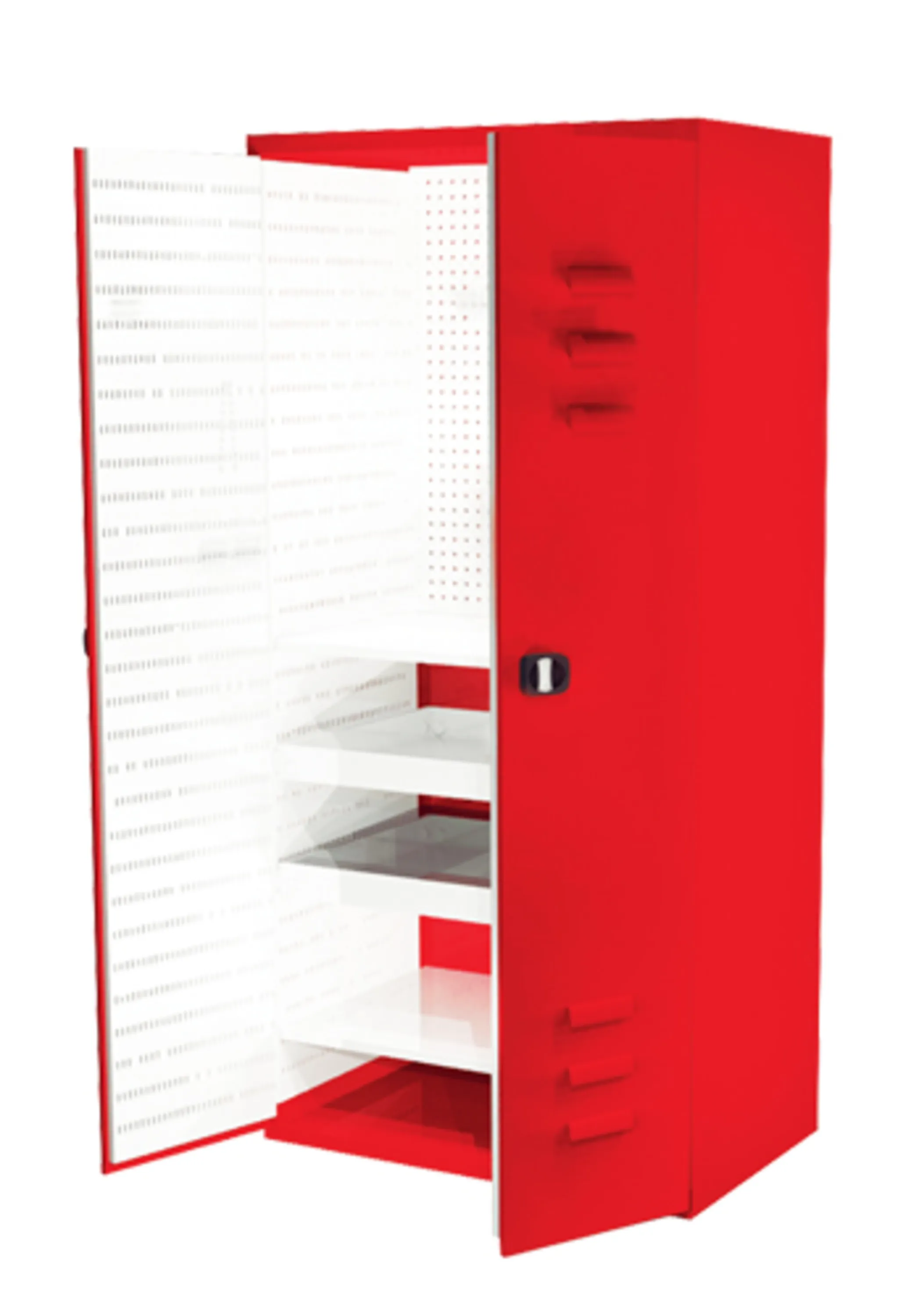 کمد ایستاده ابزار با سه طبقه میانی با دیواره مشبک ایران پتک TH 3012 کمد ایستاده ابزار با سه طبقه میانی با دیواره مشبک ایران پتک TH 3012