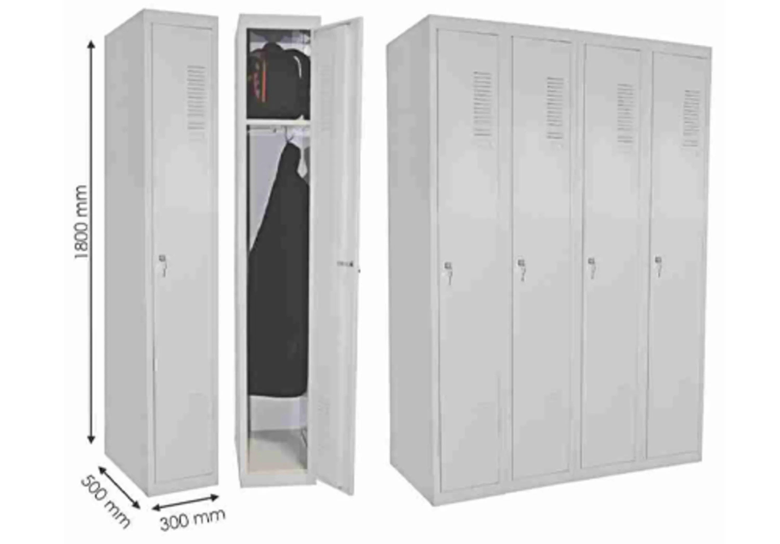 کمد لباس کار ایران پتک مدل TH 1010 کمد لباس کار ایران پتک مدل TH 1010