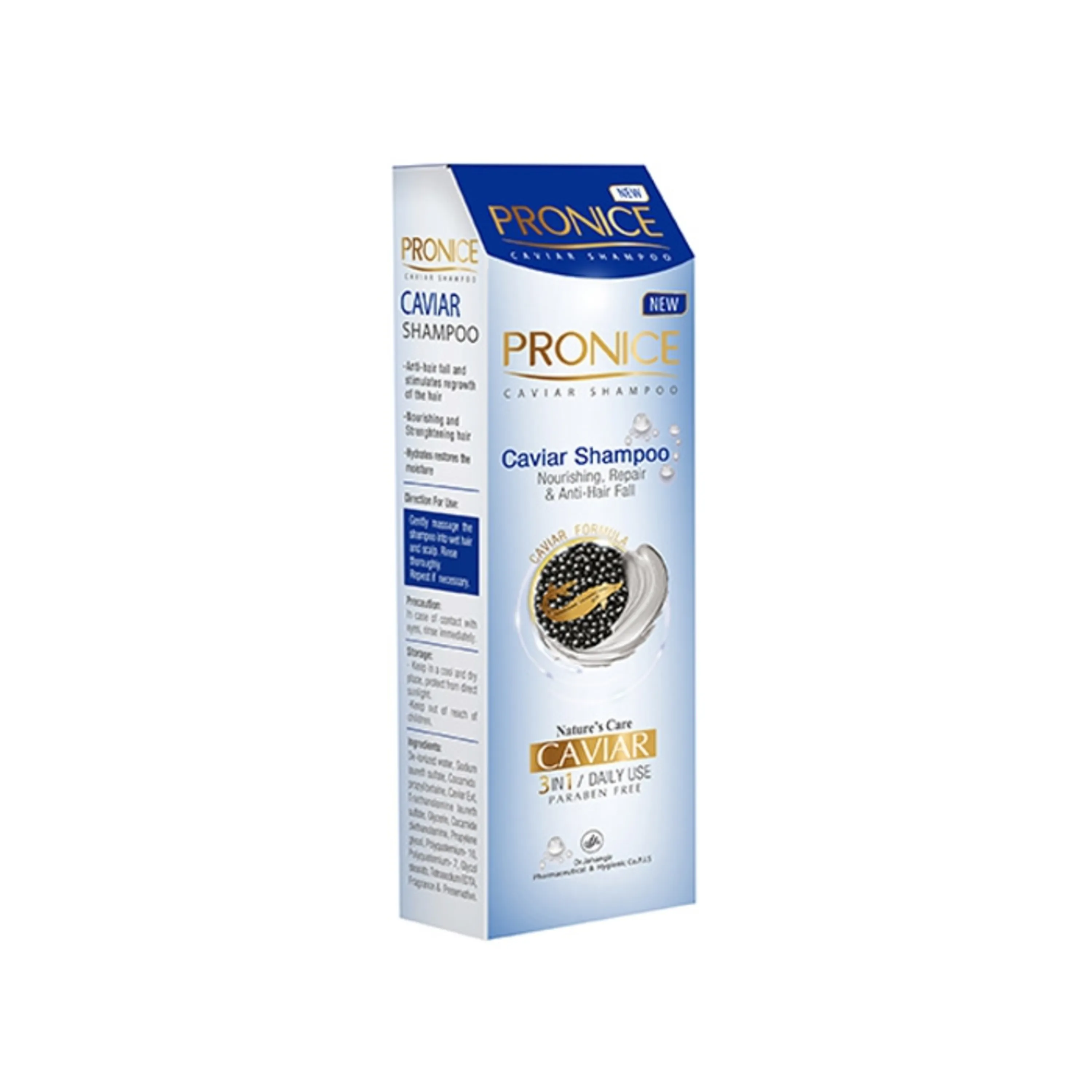 شامپو ضد ریزش خاویار Pronice شامپو ضد ریزش خاویار Pronice