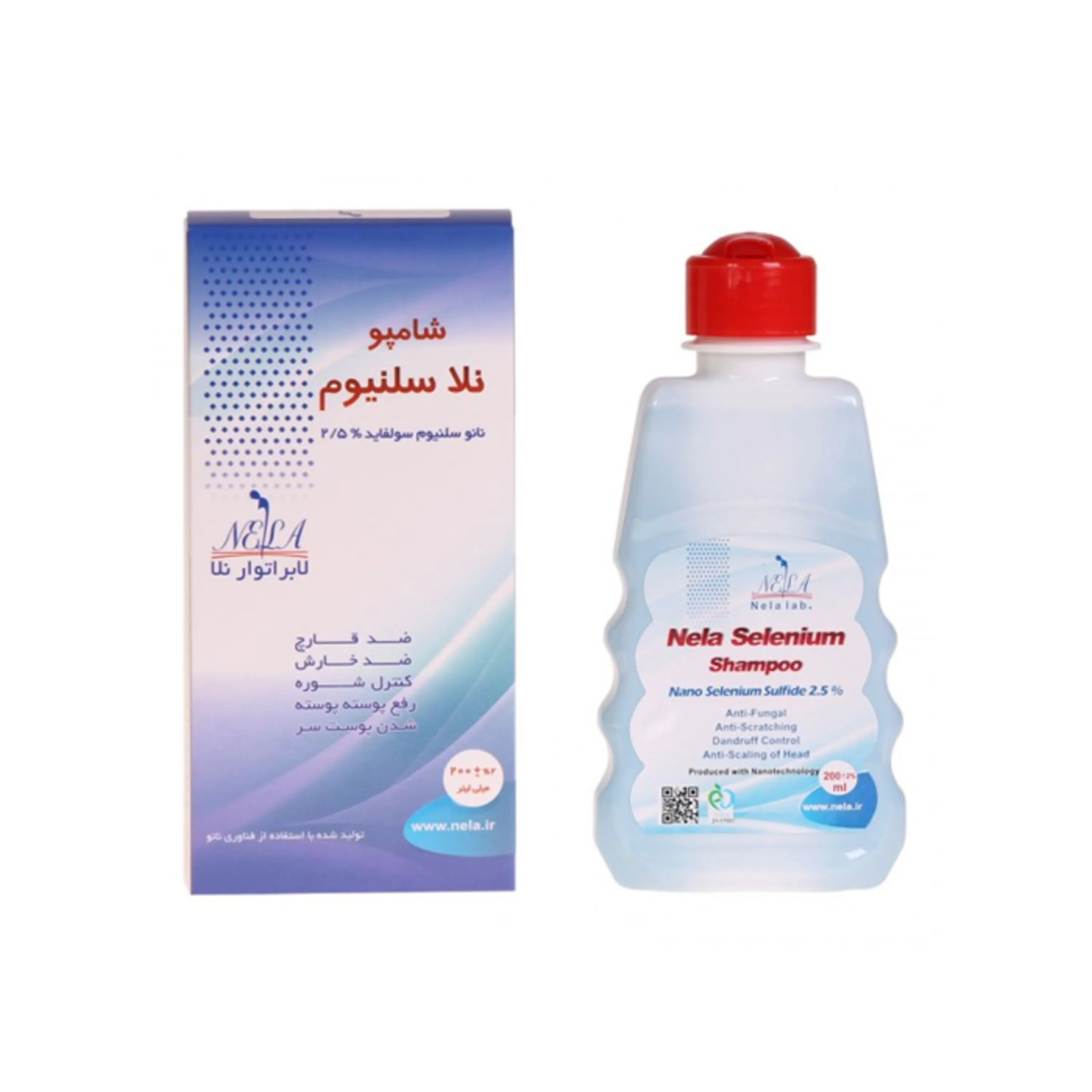 شامپو سلنیوم سولفاید 2.5 درصد Nela