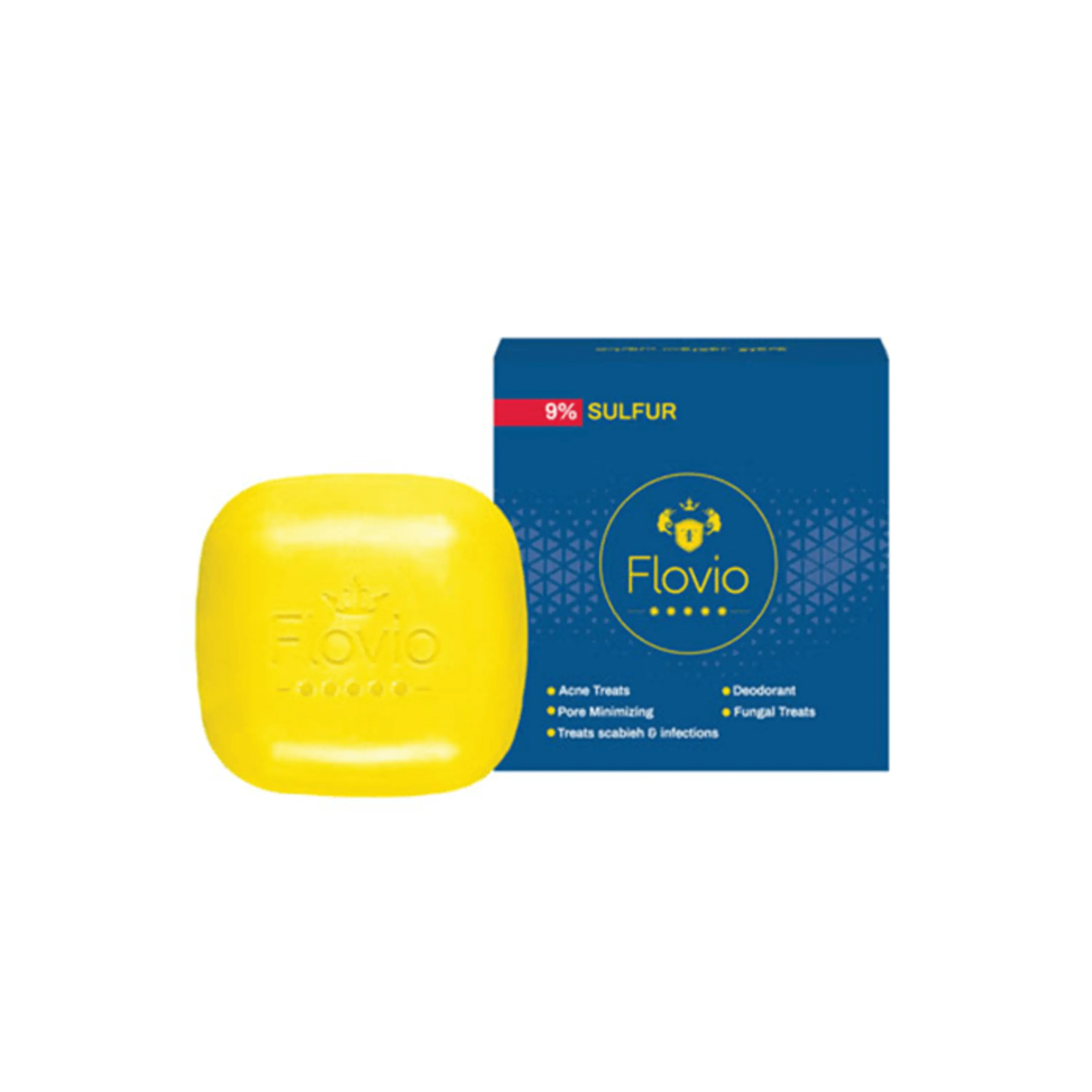 صابون گوگرد (آنتی باکتریال) FLOVIO صابون گوگرد (آنتی باکتریال) FLOVIO