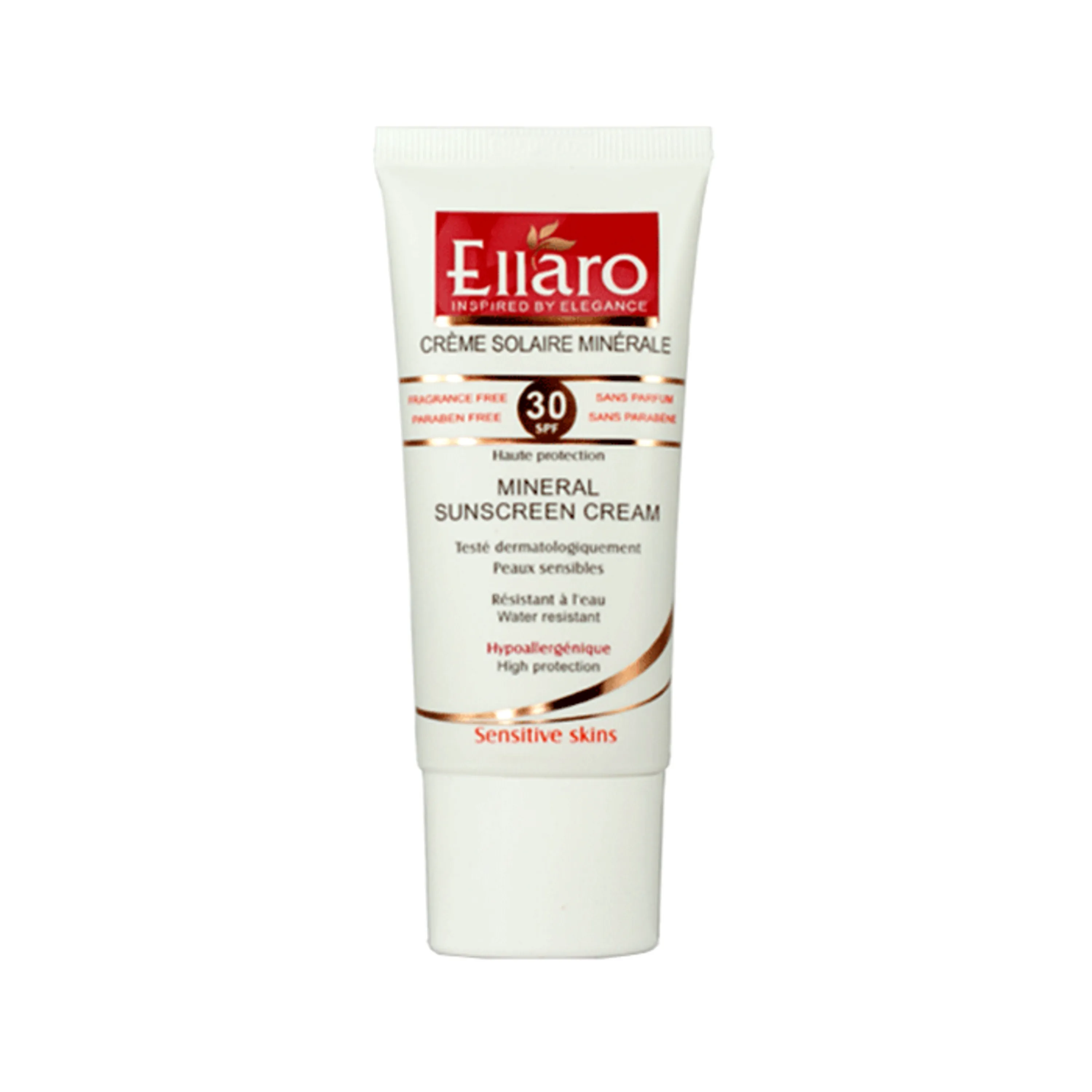 کرم ضد آفتاب مینرال Ellaro SPF 30