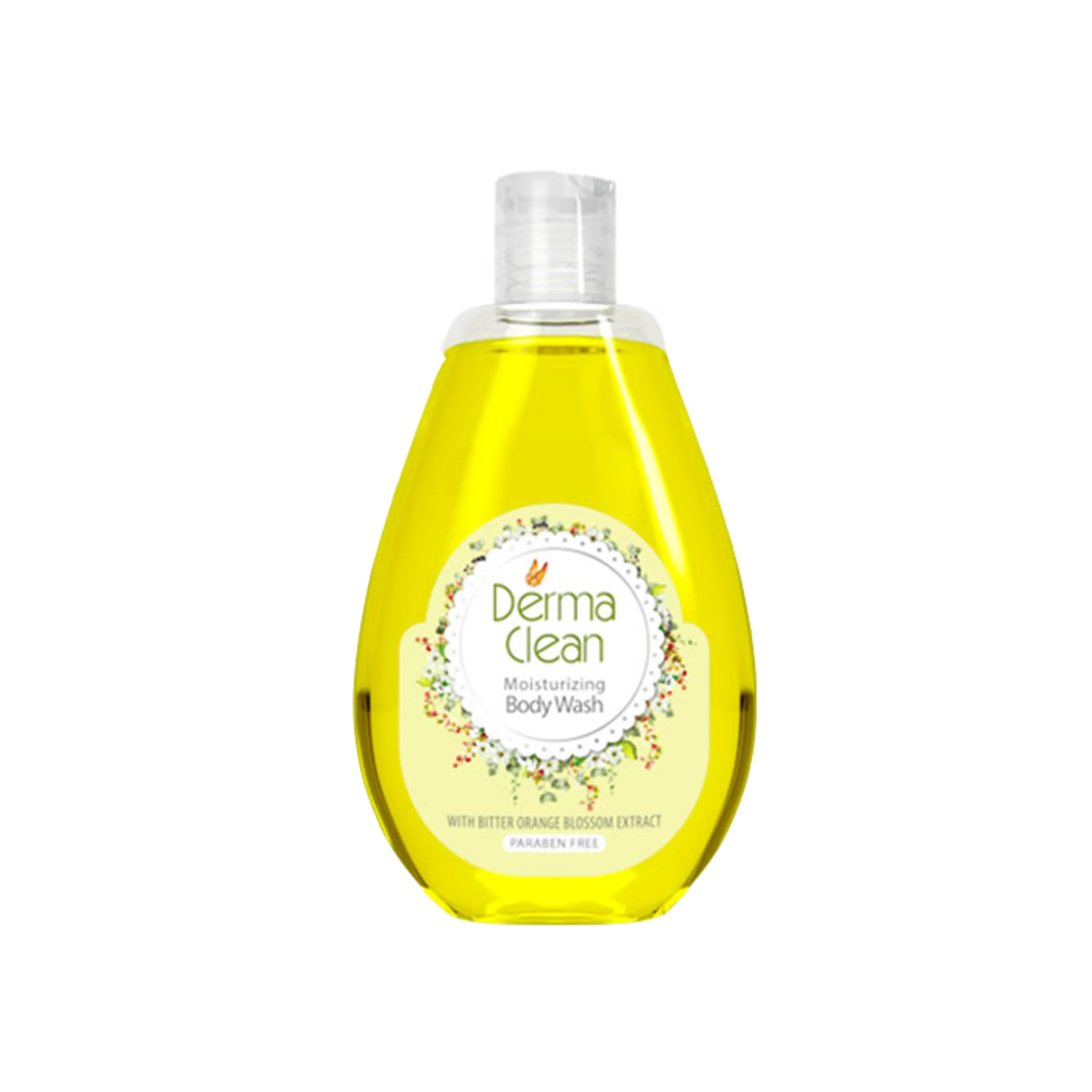 شامپو بدن مرطوب و نرم کننده با عصاره شکوفه بهارنارنج Derma Clean شامپو بدن مرطوب و نرم کننده با عصاره شکوفه بهارنارنج Derma Clean