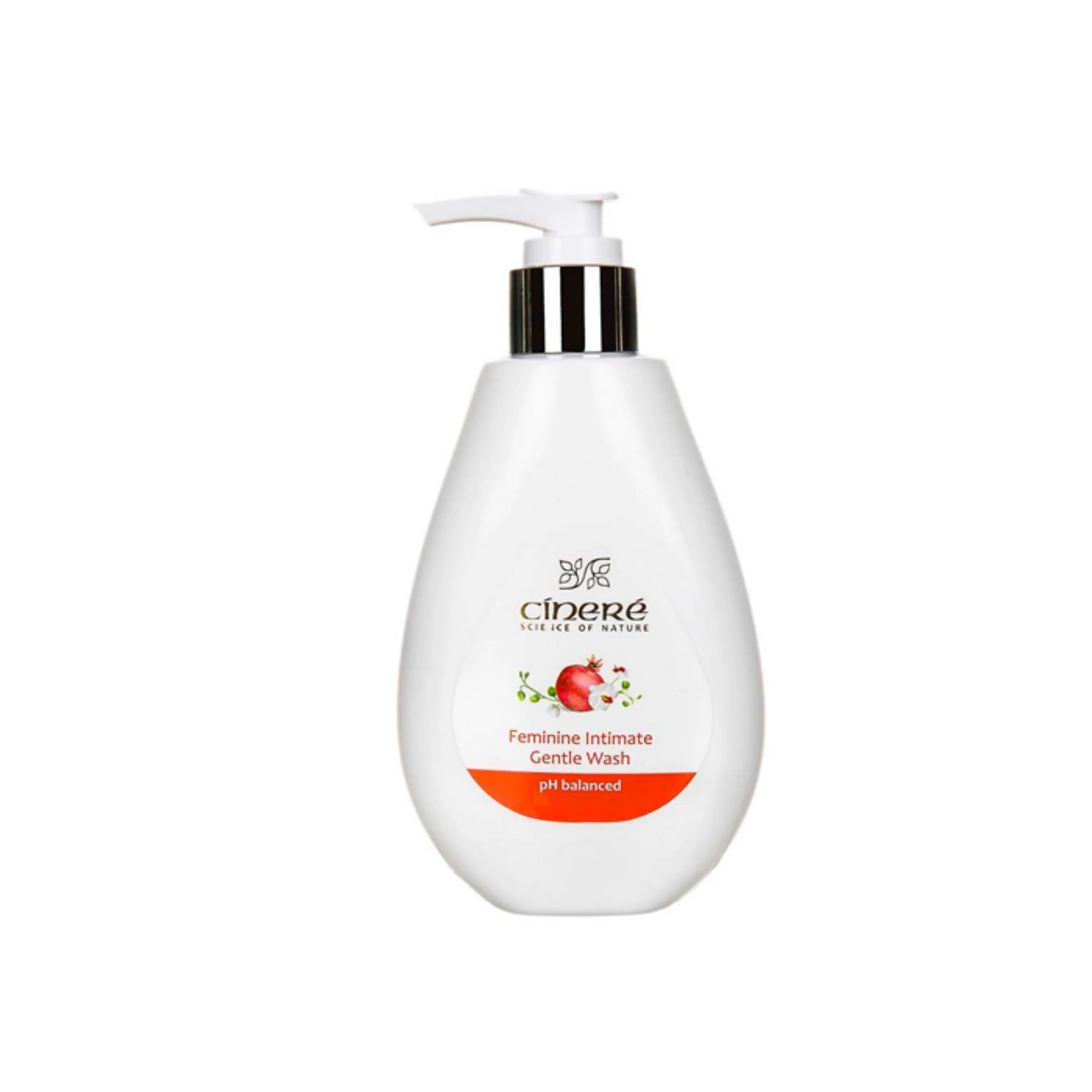ژل بهداشتی بانوان حاوی عصاره ارکیده سفید و انار Cinere