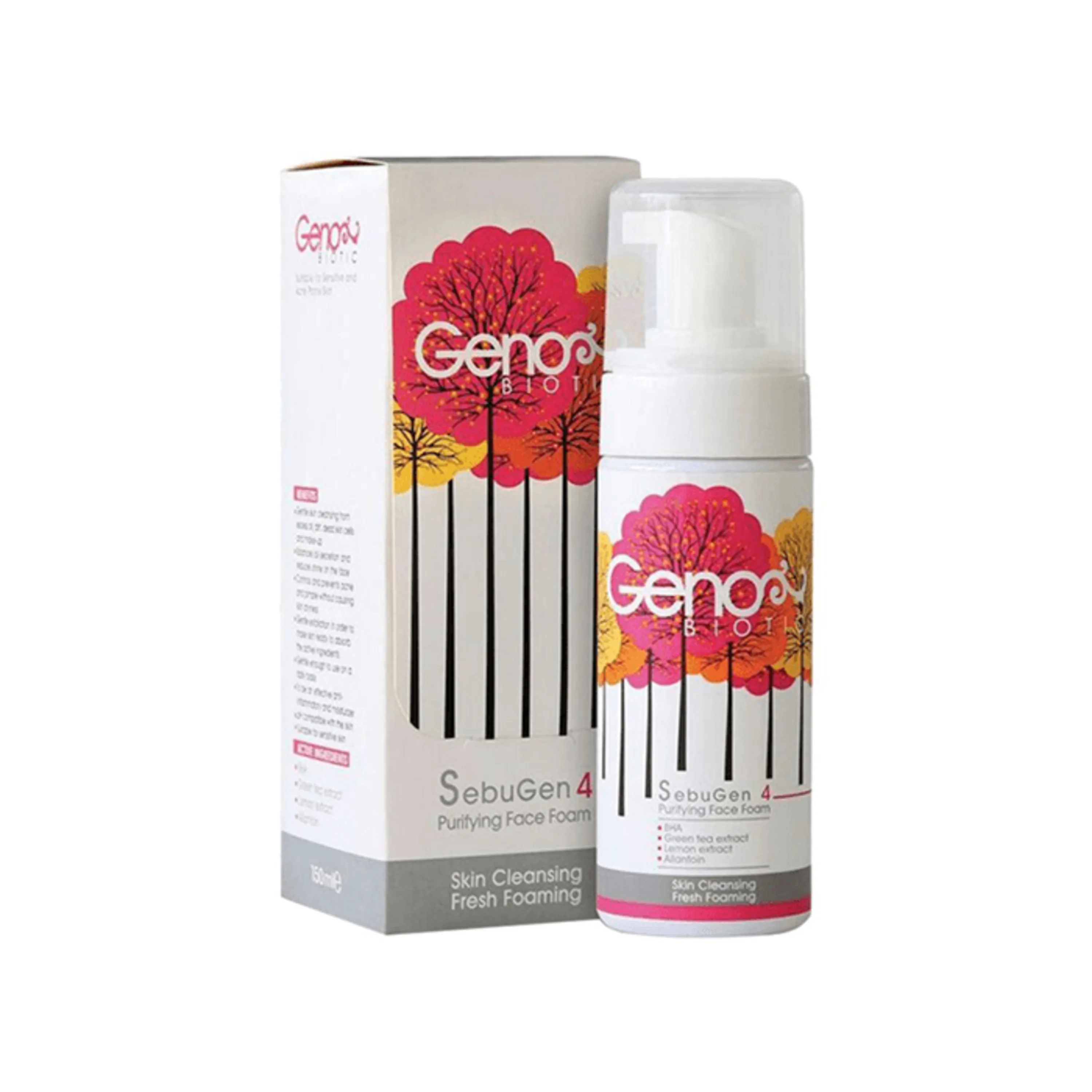 فوم شستشوی صورت سبوژن 4 Geno Biotic
