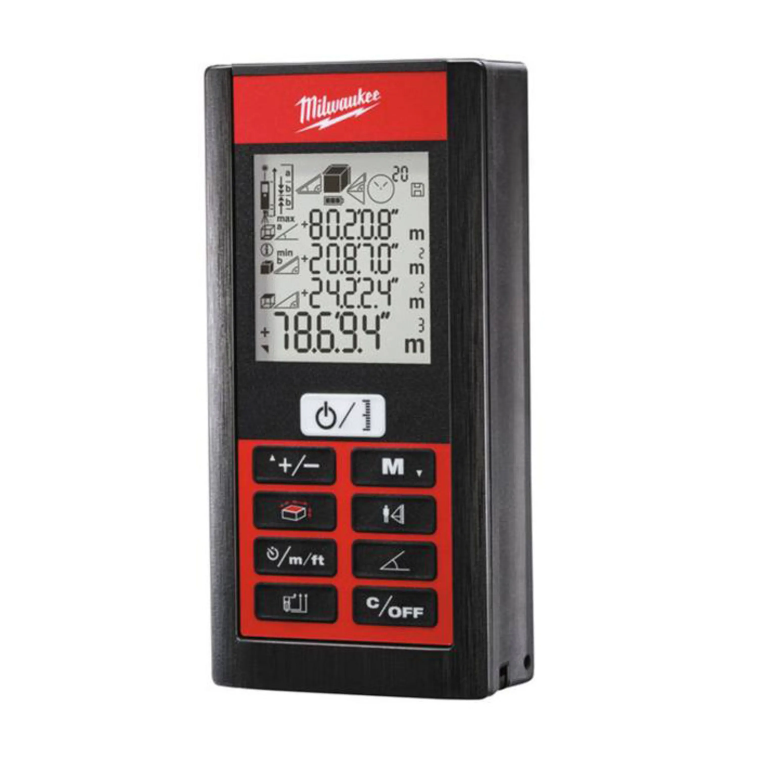 متر لیزری میلواکی مدل LDM80