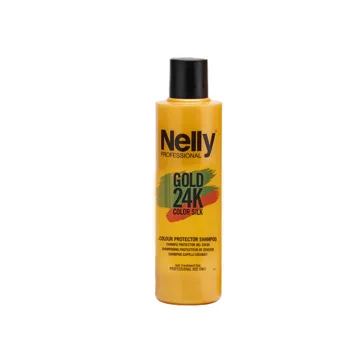 شامپو تثبیت کننده و تقویتی موهای رنگ شده 24K گلد Nelly