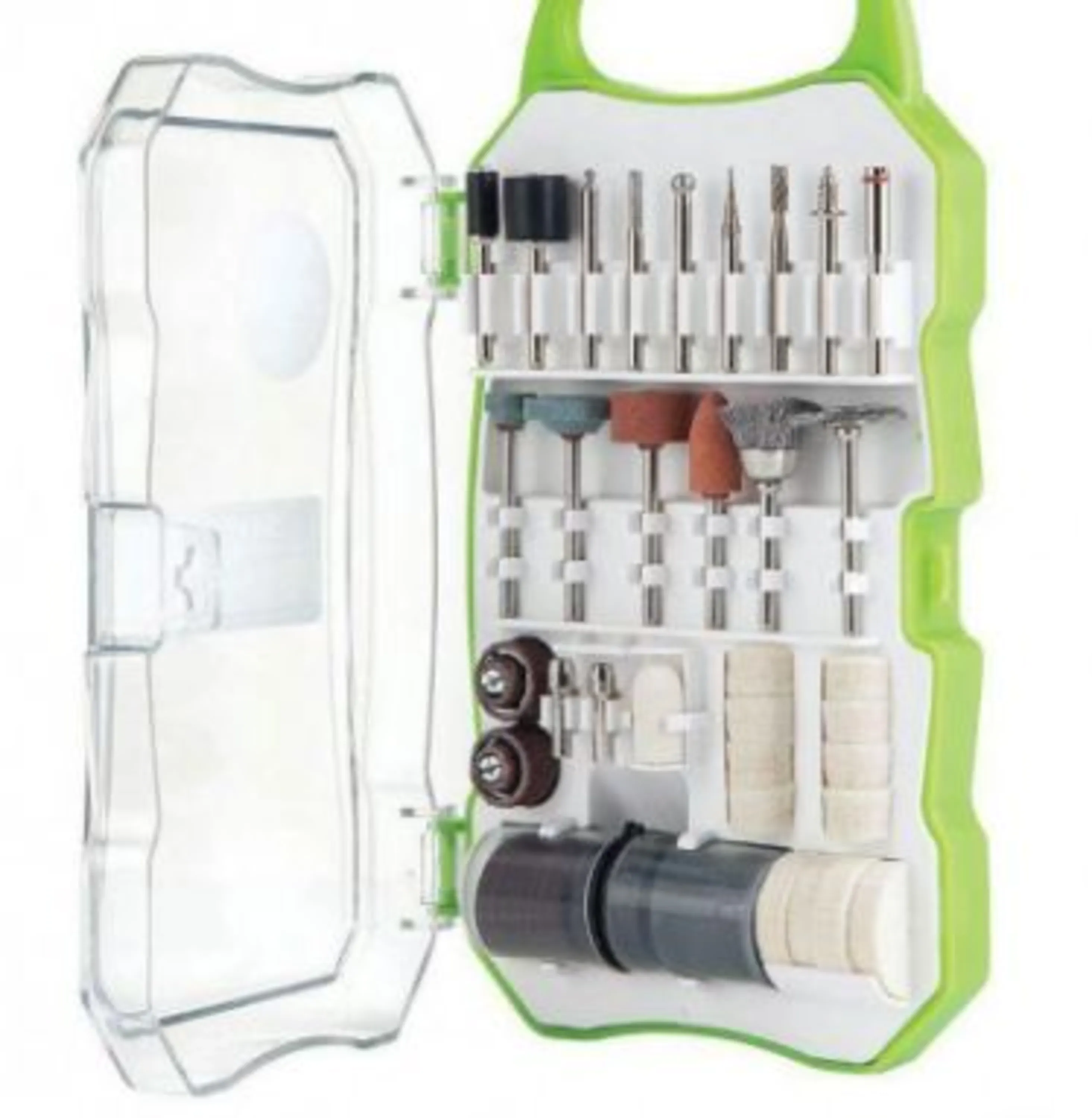 ست لوازم جانبی 70 پارچه فرز انگشتی سیلور GT-RA70 ست لوازم جانبی 70 پارچه فرز انگشتی سیلور GT-RA70