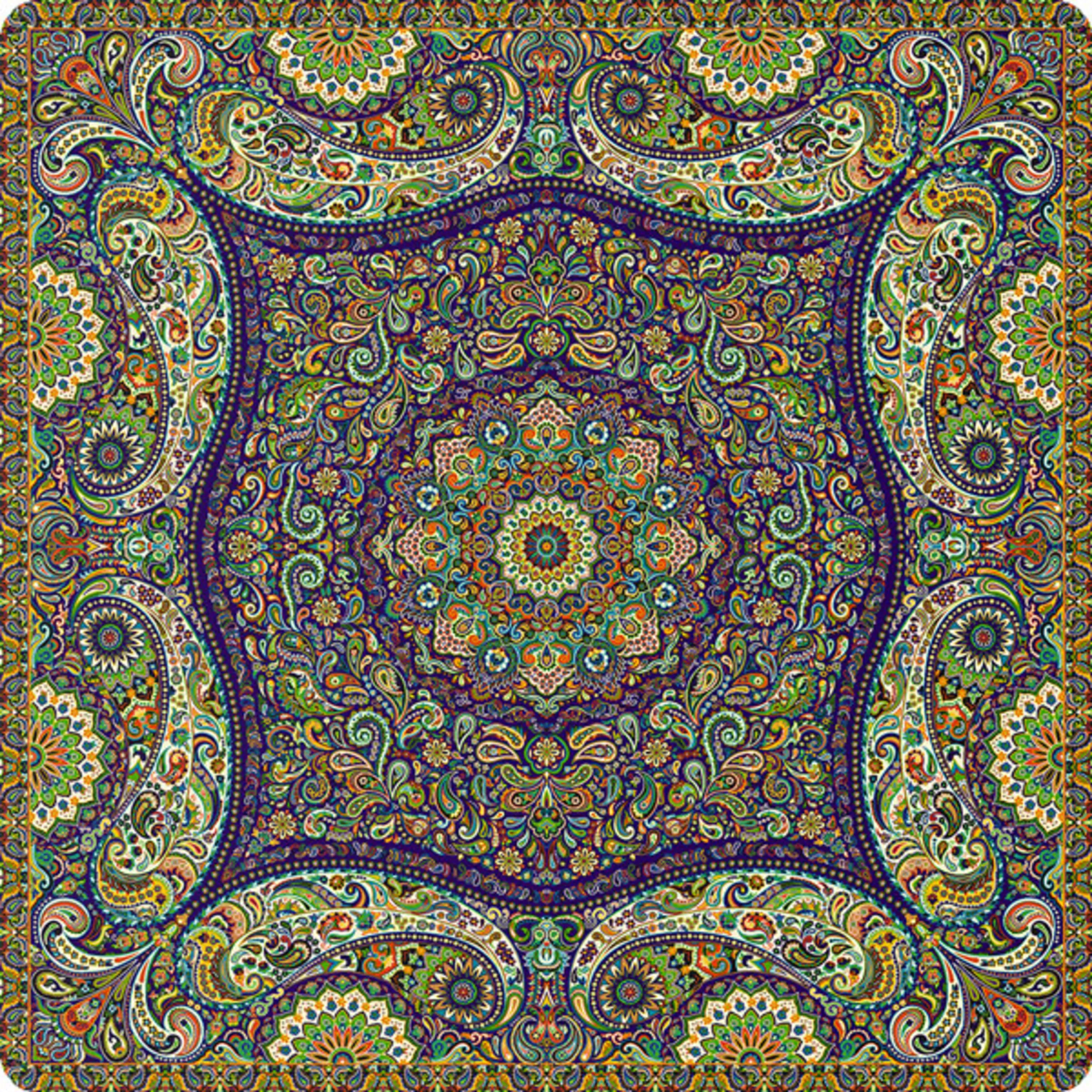 رومیزی مربع ترمه طرح پدیده کد 1016 Panel square desktop رومیزی مربع ترمه طرح پدیده کد 1016 Panel square desktop