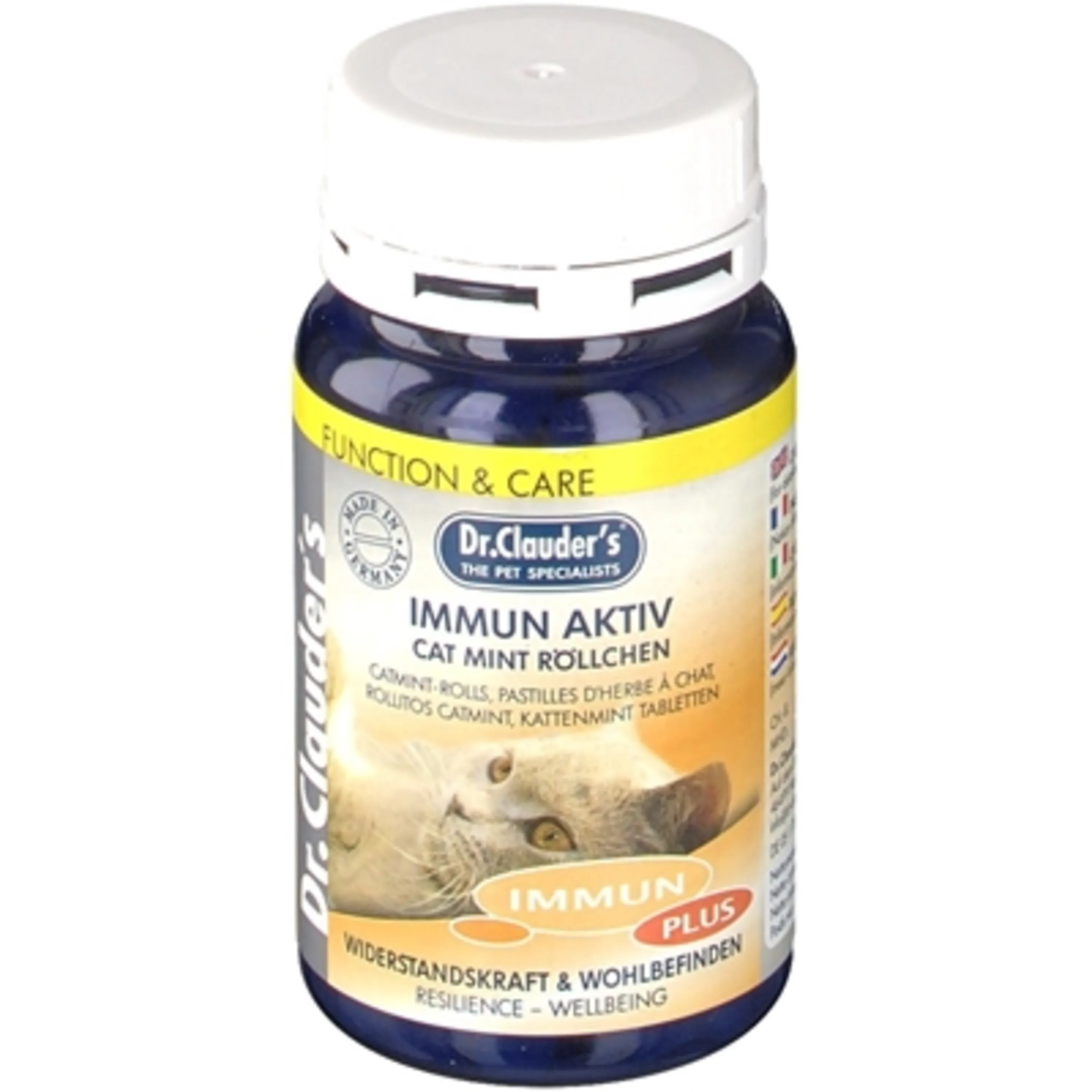 قرص مولتی ویتامین گربه دکتر کلودرز Immune aktiv قرص مولتی ویتامین گربه دکتر کلودرز Immune aktiv