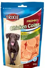 تشویقی سگ تریکسی chicken coins بسته 100 گرمی