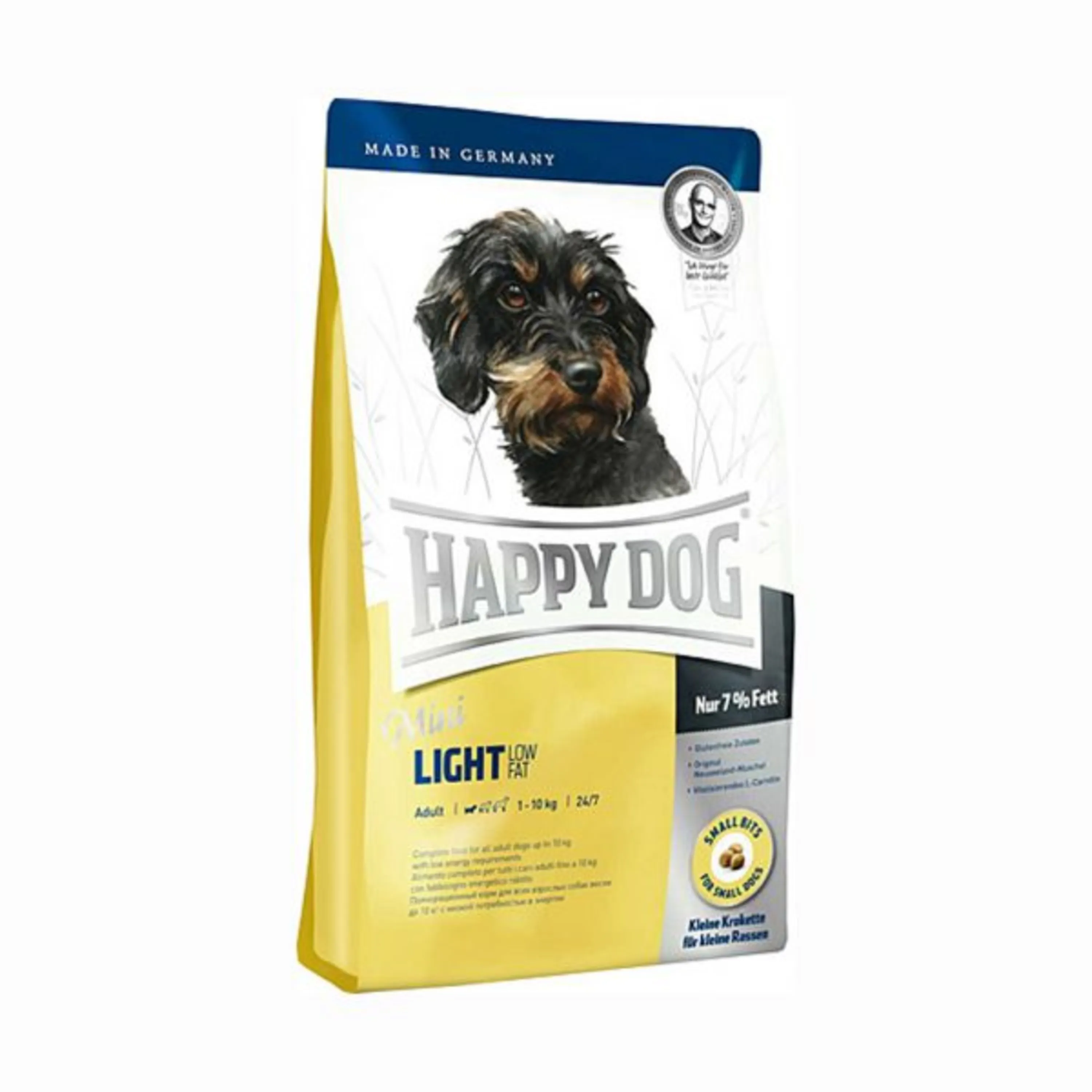 غذای خشک سگ Mini Light هپی داگ 4 کیلوگرمی غذای خشک سگ Mini Light هپی داگ 4 کیلوگرمی