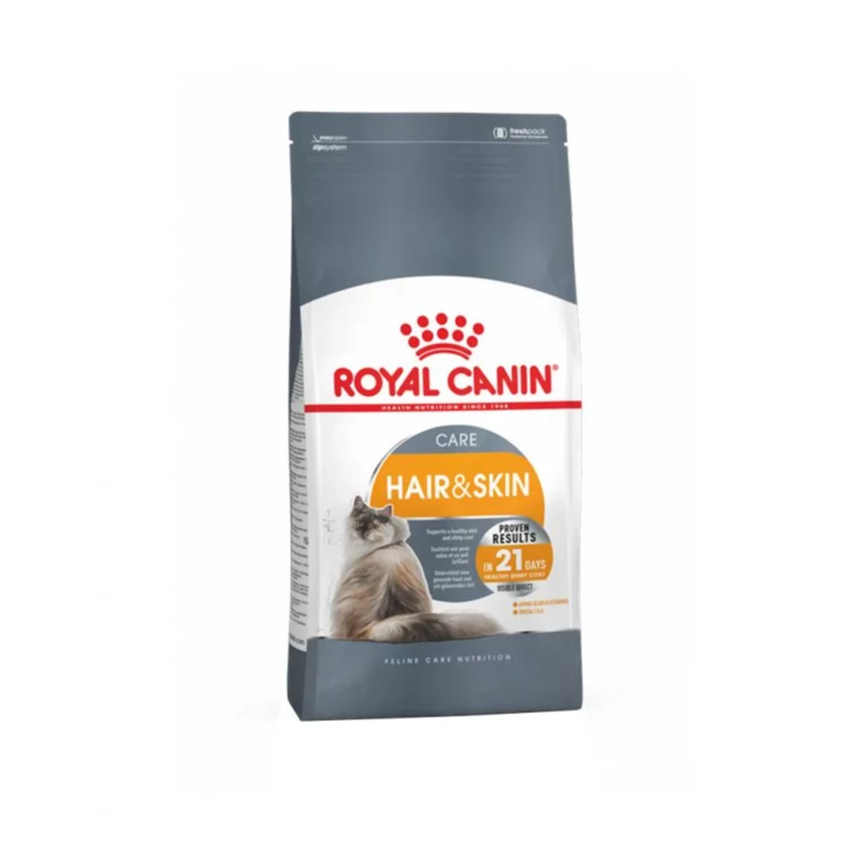 غذای خشک گربه رویال کنین مدل Hiar & Skin وزن 2کیلو گرم غذای خشک گربه رویال کنین مدل Hiar & Skin وزن 2کیلو گرم