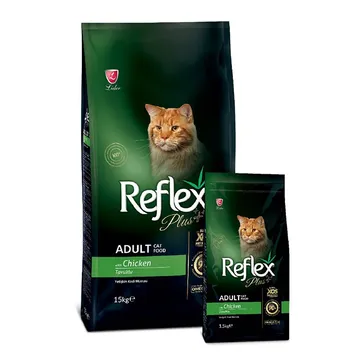 غذای خشک گربه رفلکس پلاس  – Reflex Plus Adult Cat Chicken وزن1.5kg