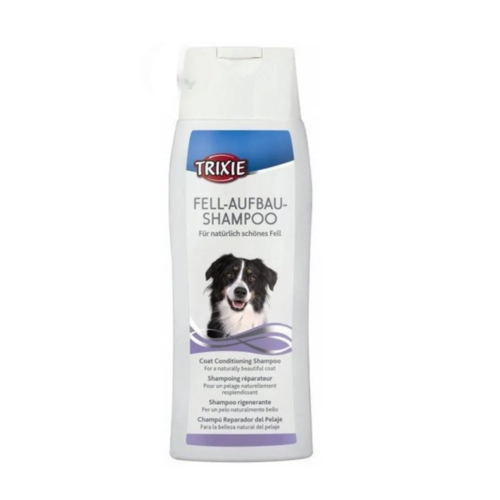 شامپو نرم کننده سگ تریکسی Trixie Fell Aufbau Shampoo حجم 25 میلی 