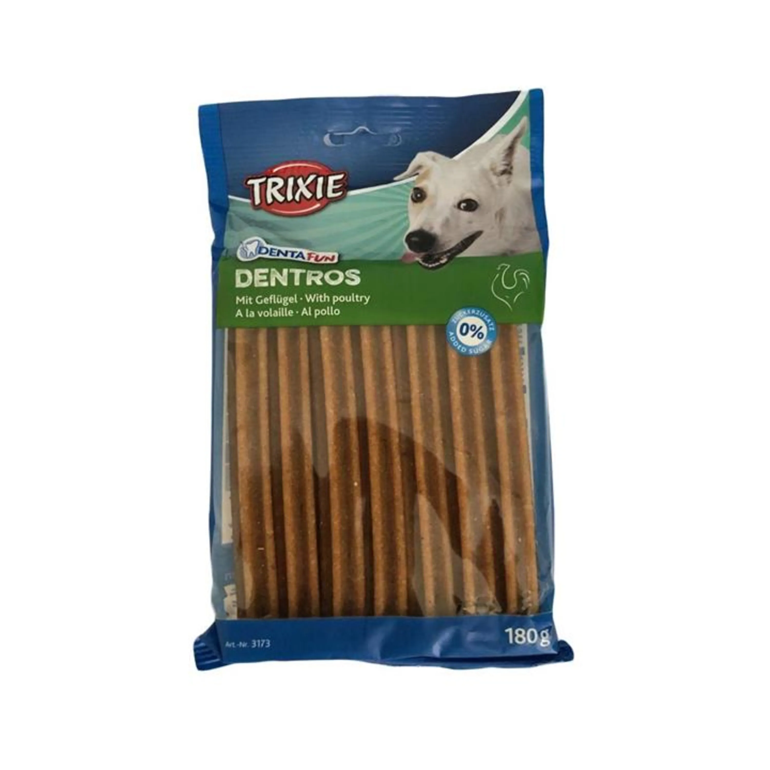 تشویقی سگ تریکسی DENTA FUN CHEW BITES وزن 150 گرم تشویقی سگ تریکسی DENTA FUN CHEW BITES وزن 150 گرم
