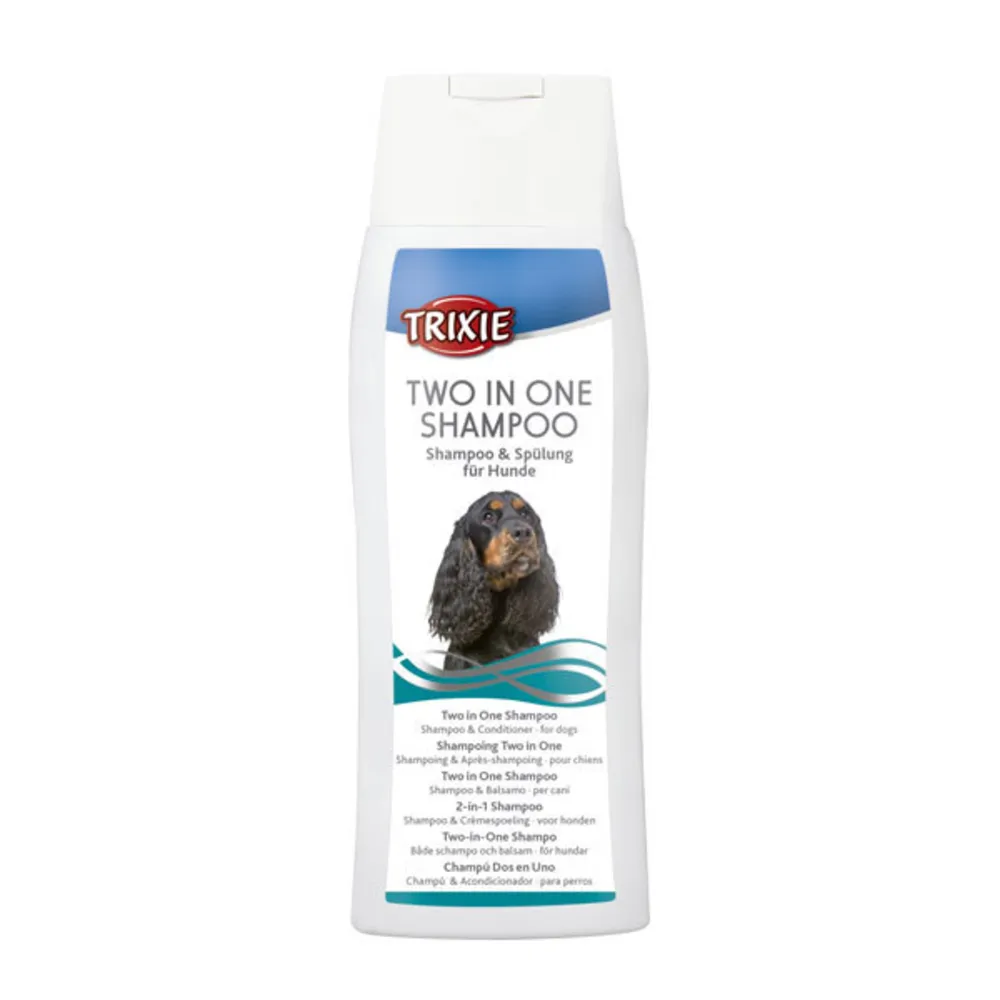 شامپو سگ حاوی نرم کننده تریکسی – Trixie Two in One Shampoo حجم 25 میلی 