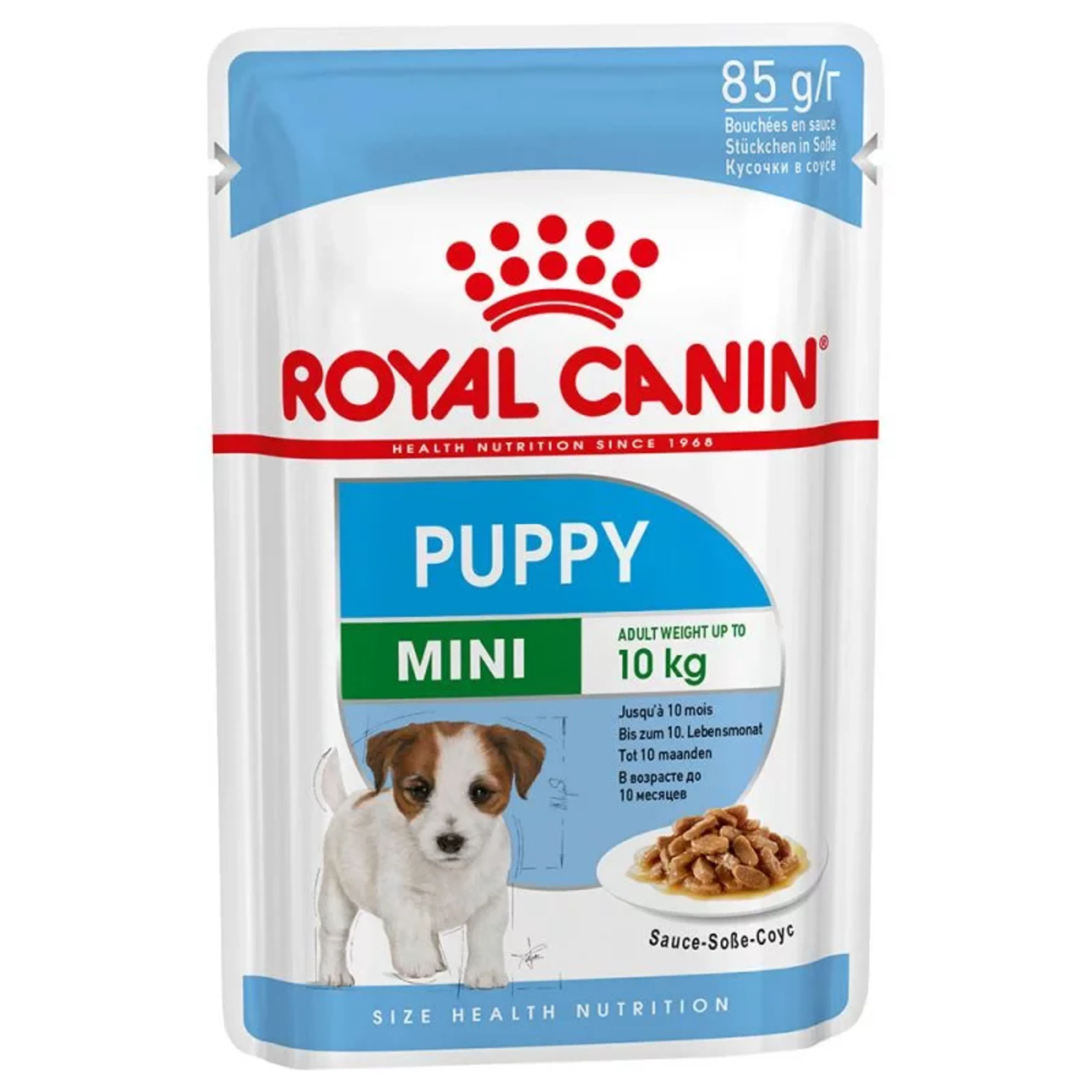 پوچ سگ رویال کنین مدل Mini Puppy وزن 85 گرم پوچ سگ رویال کنین مدل Mini Puppy وزن 85 گرم