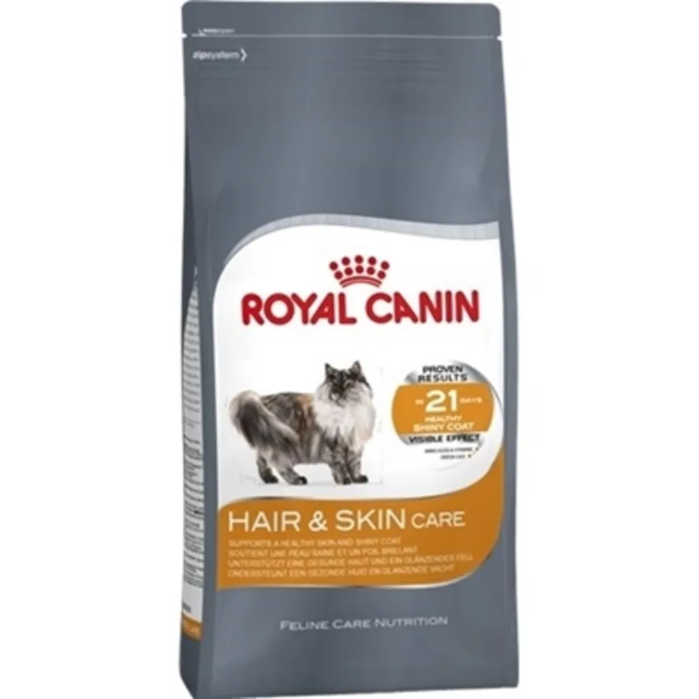 غذای خشک Royal Canin مدل Hair & Skin Care مخصوص گربه - 400 گرم