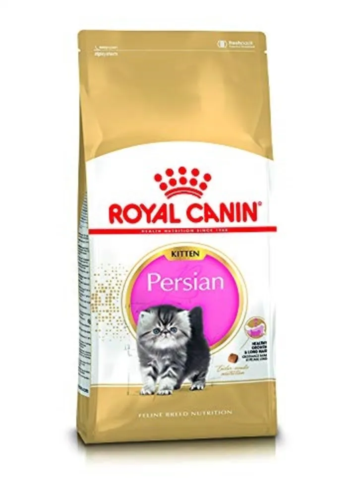 غذای خشک گربه رویال کنین مدل kitten persian وزن 400گرم