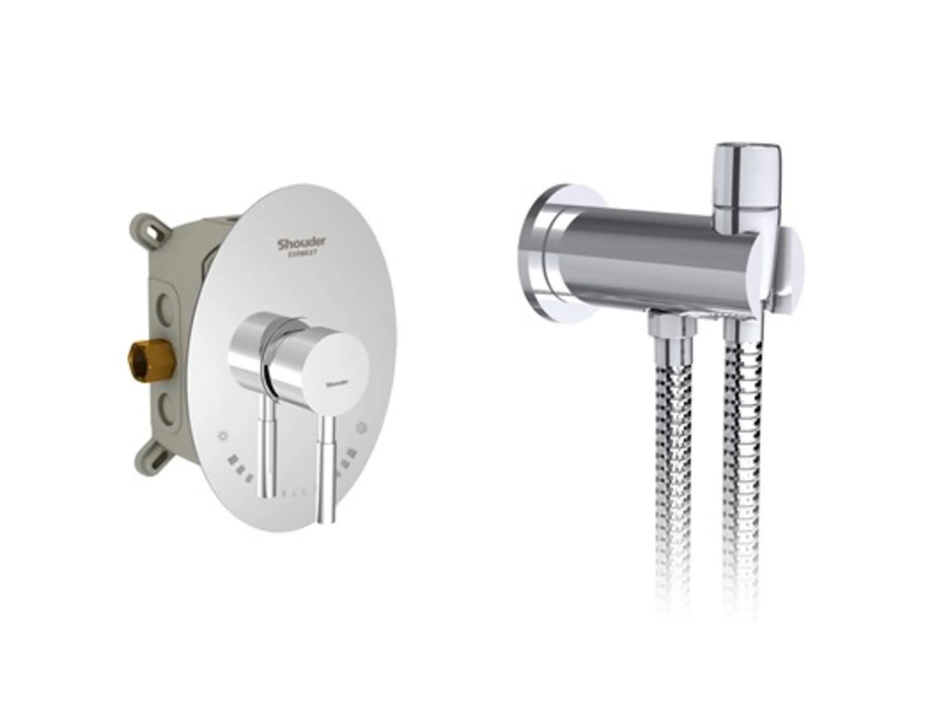 شیر توالت  روگن توکار شودر 