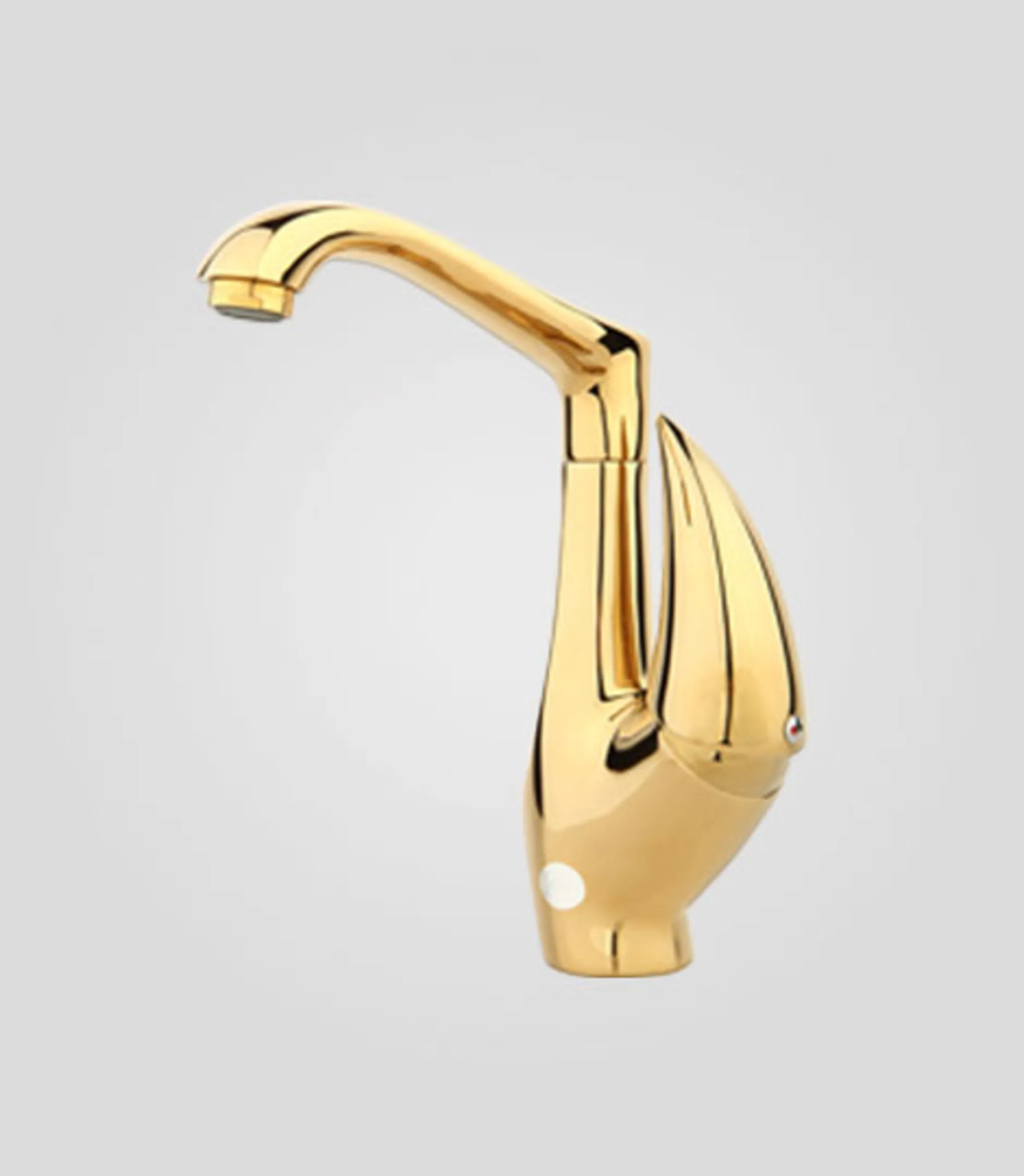 ‏شیر روشویی‏ ‏ثابت‏ اهرمی ‏هیپو‏ ‏طلایی‏ راسان