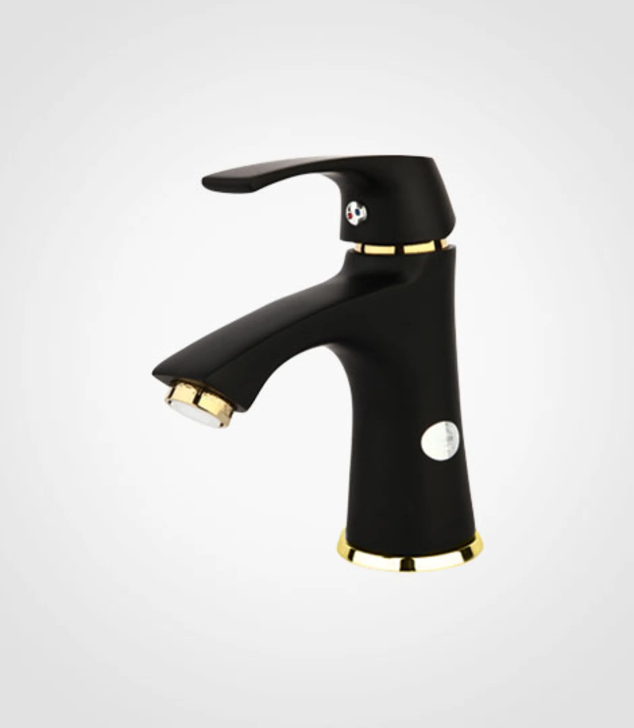 ‏ شیر روشویی‏ ‏ثابت‏ اهرمی ‏لوتوس‏ ‏مشکی‏ راسان