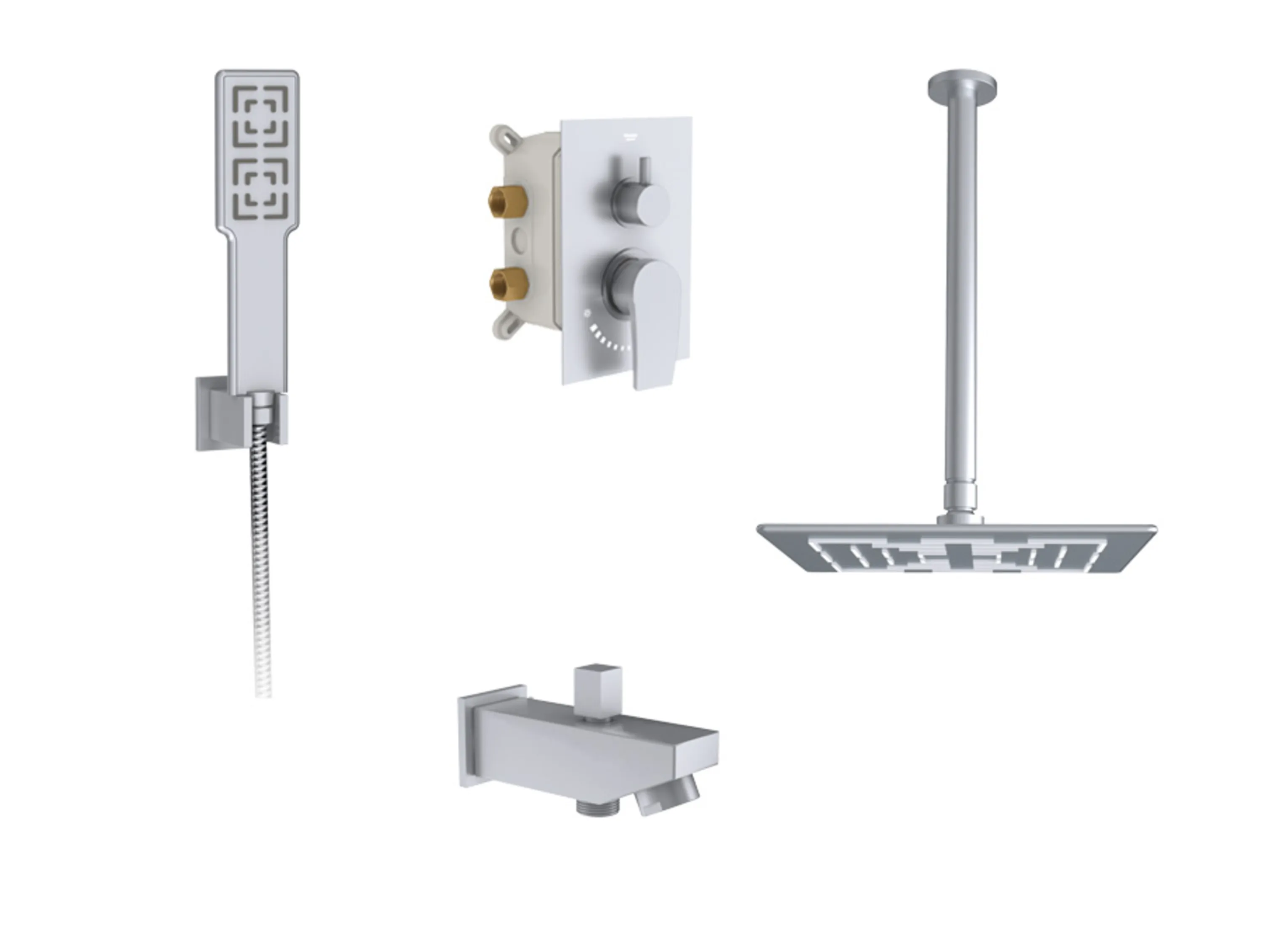 شیر توکار حمام  رومر شودر شیر توکار حمام  رومر شودر