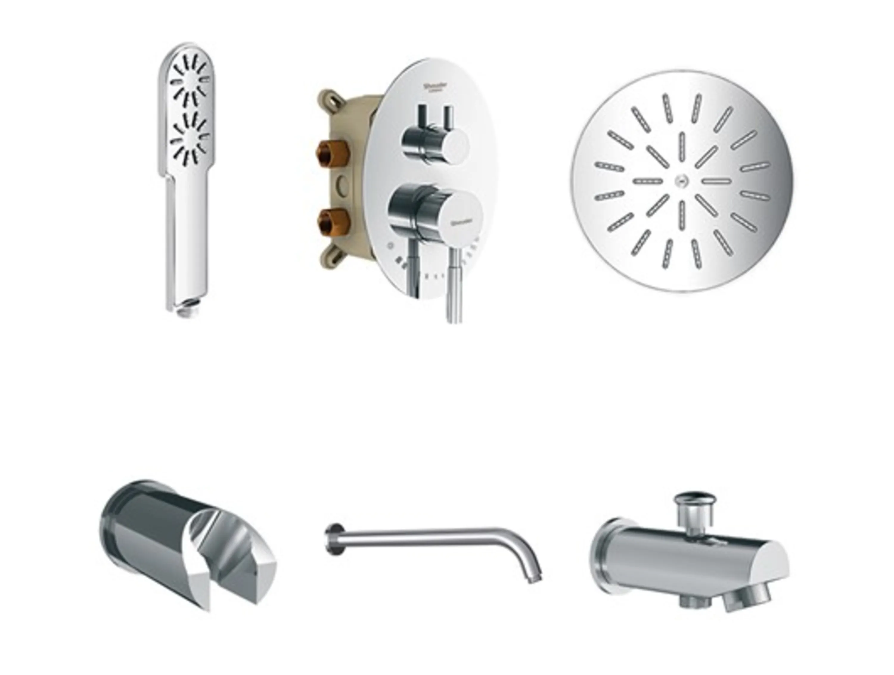 شیر توکار حمام  روگن  شودر شیر توکار حمام  روگن  شودر