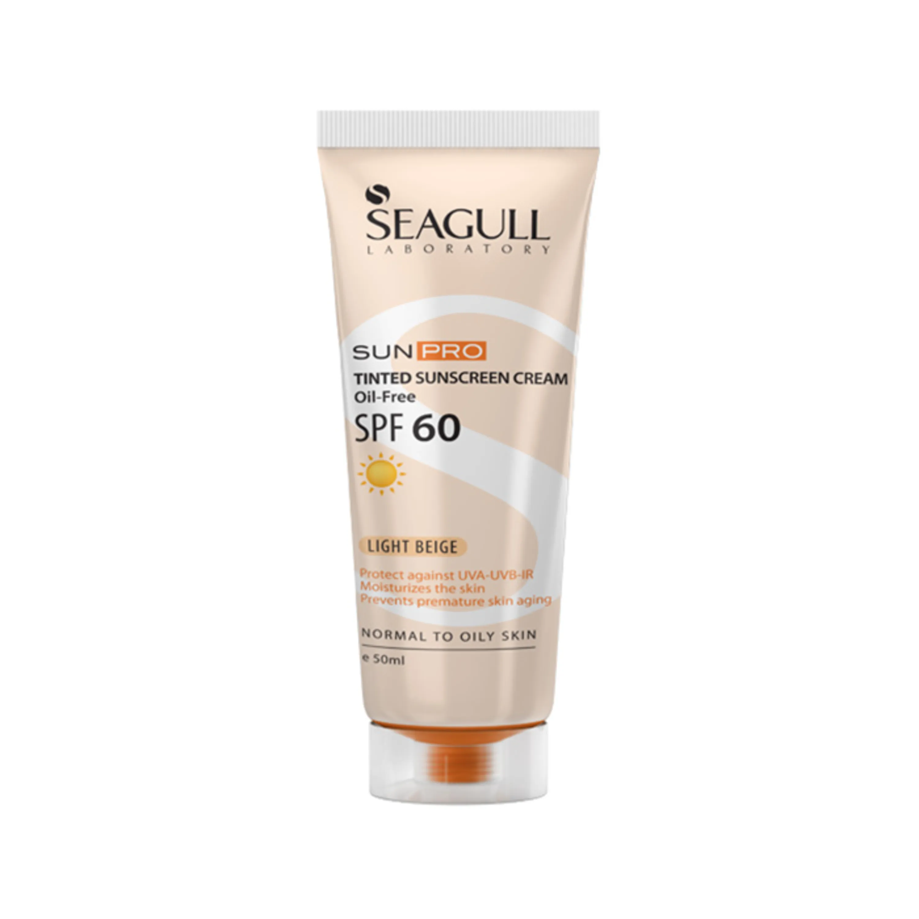کرم ضد آفتاب رنگی Seagull SPF 60 کرم ضد آفتاب رنگی Seagull SPF 60