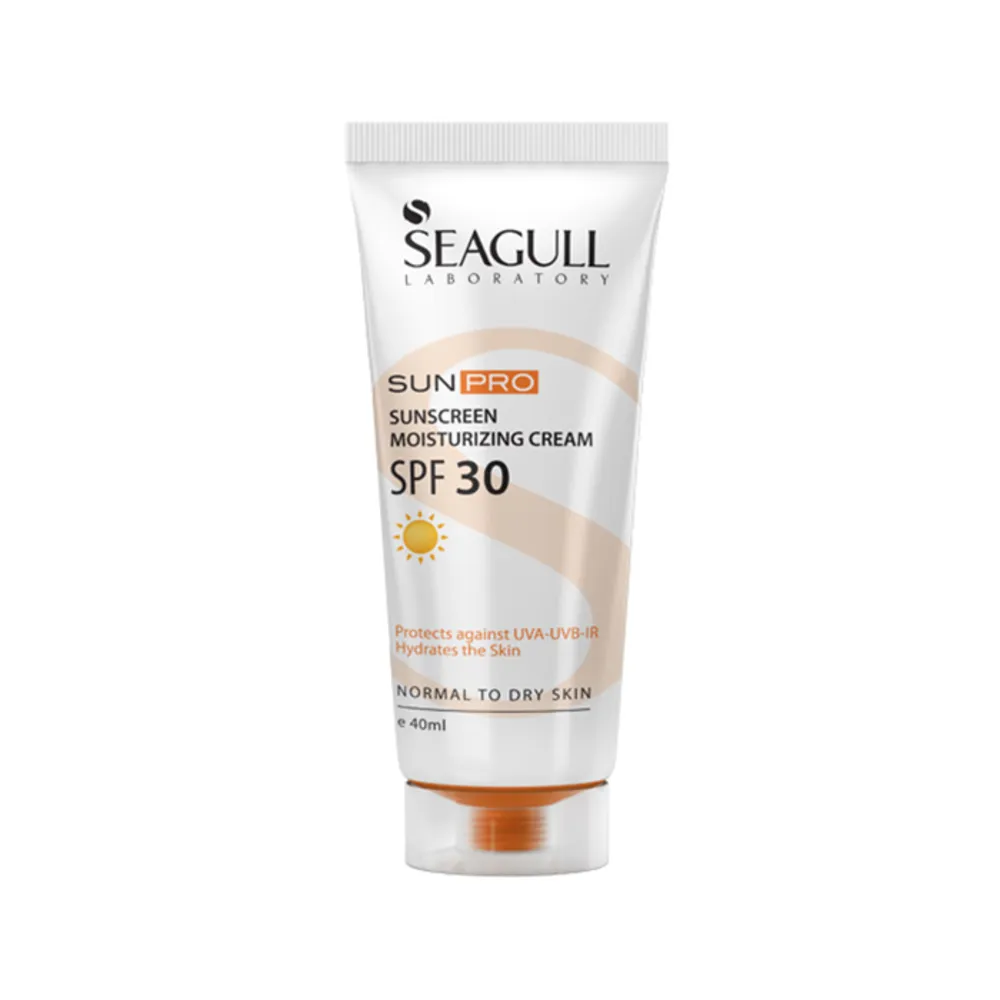 کرم ضد آفتاب مرطوب کننده Seagull SPF 30