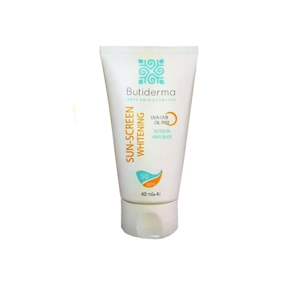 کرم ضد آفتاب و ضد لک Butiderma